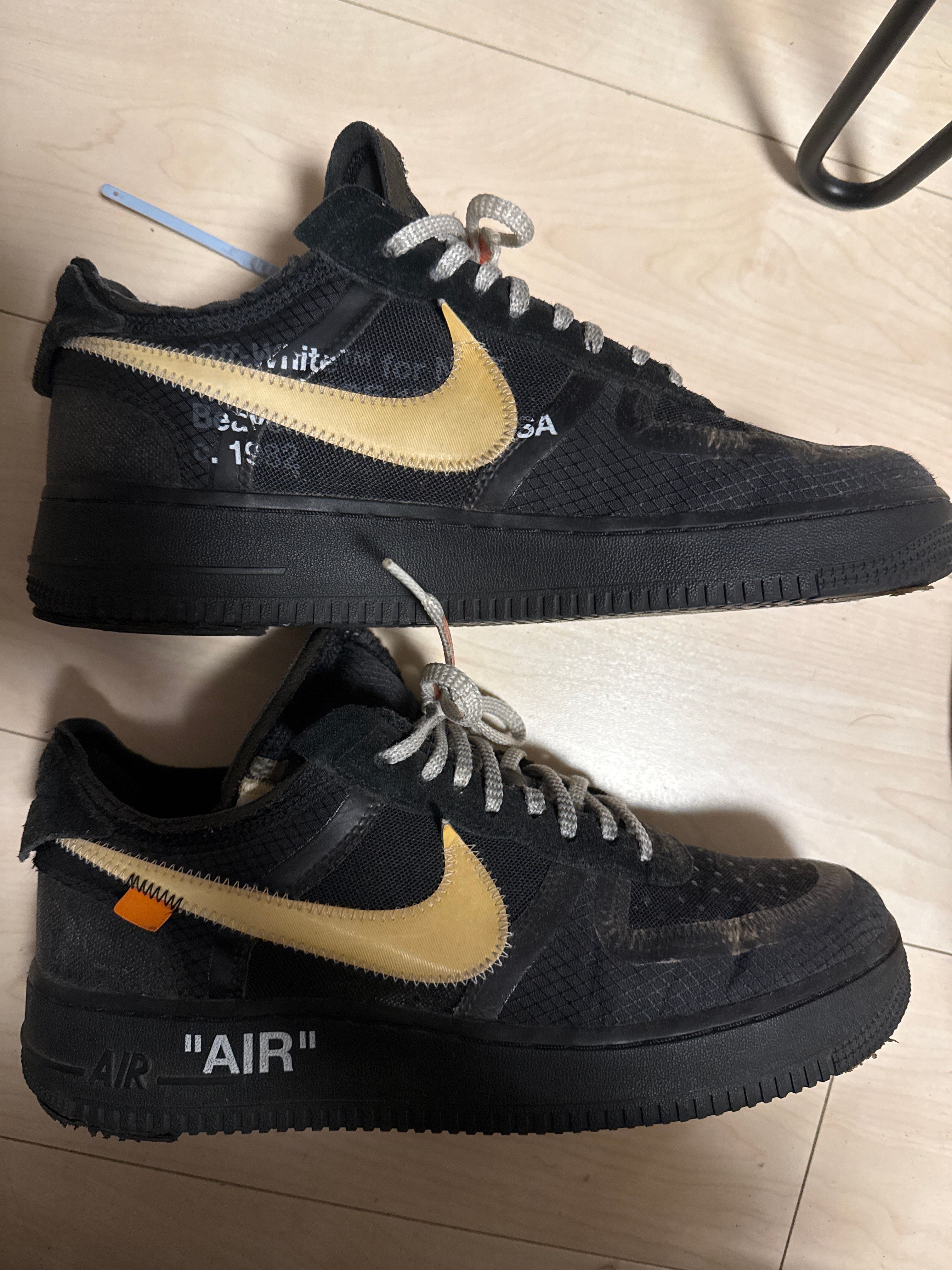Off-White × Nike Air Force 1 Low "Black"