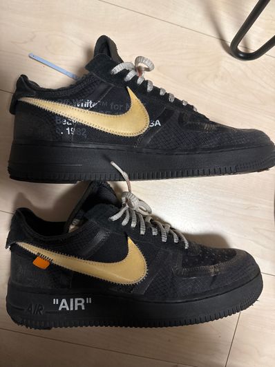 Off-White × Nike Air Force 1 Low "Black"