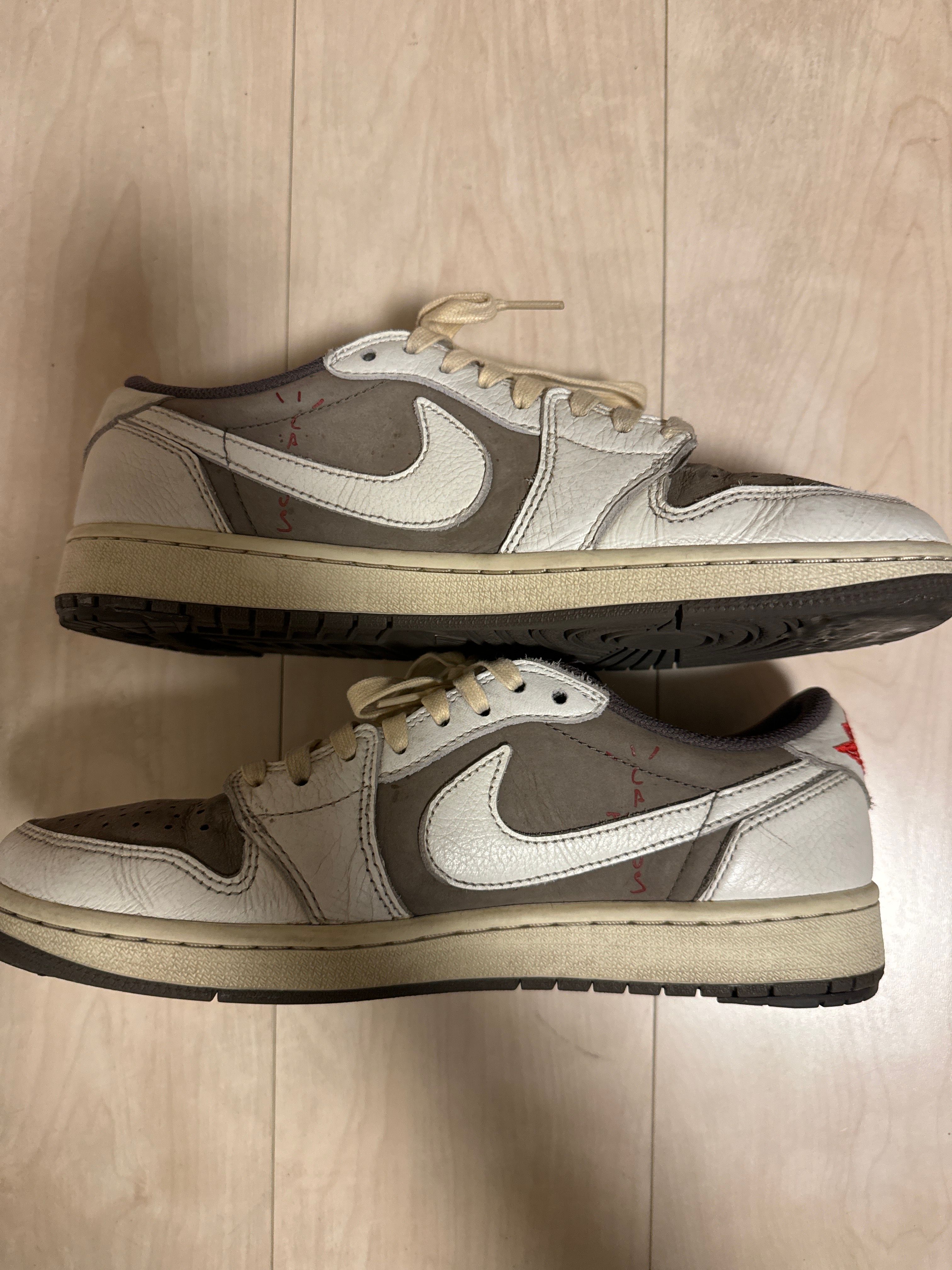 Travis Scott × Nike Air Jordan 1 Low OG SP "Reverse Mocha/Sail and Ridgerock"