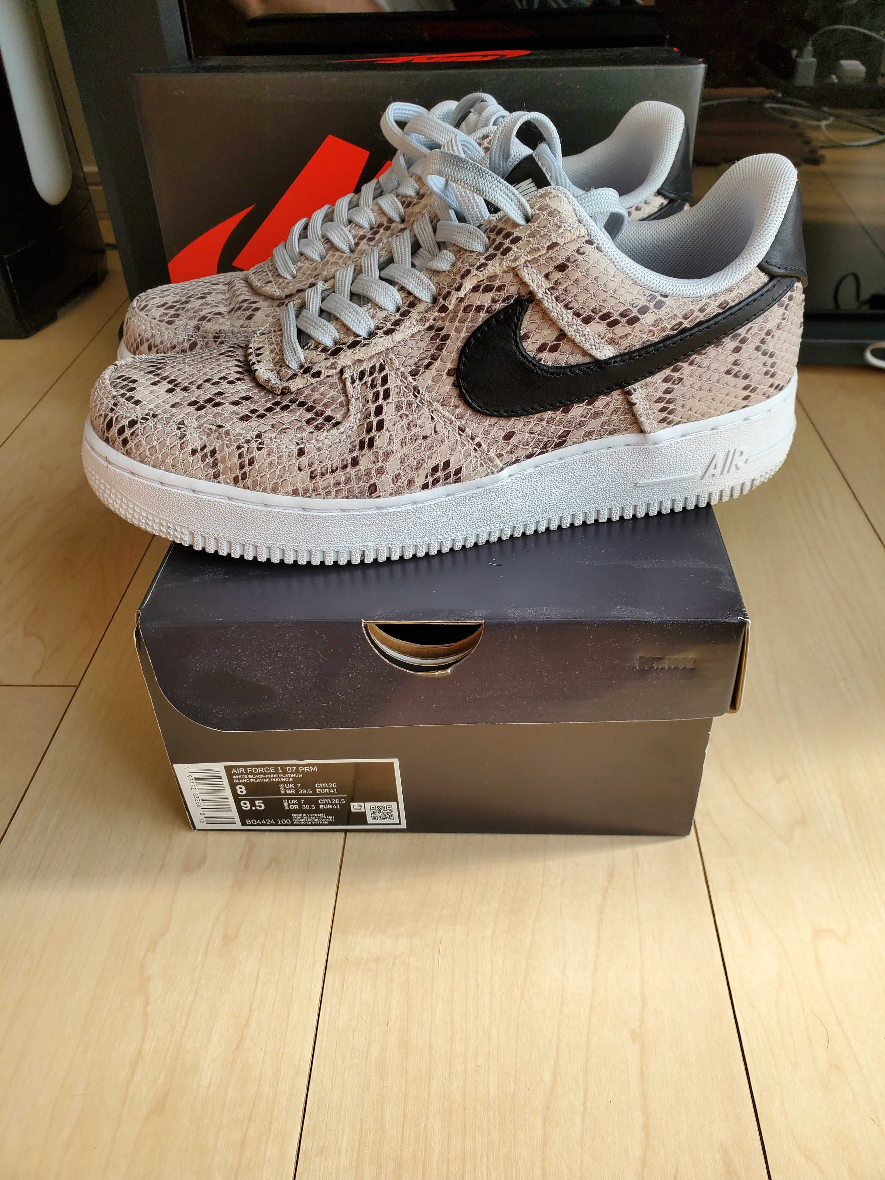 Nike Air Force 1 Low '07  "Snakeskin"