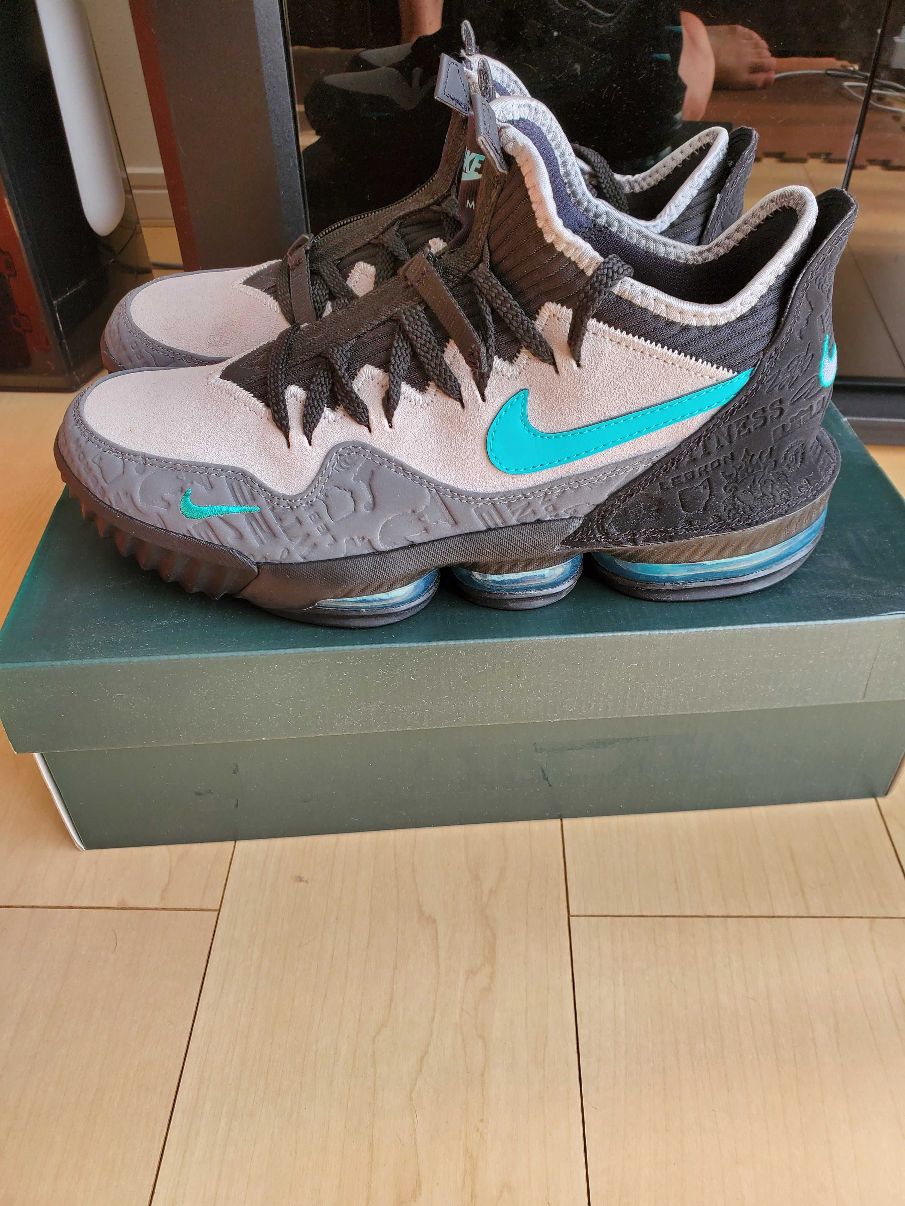 atmos × Nike LeBron 16 "Clear Jade"
