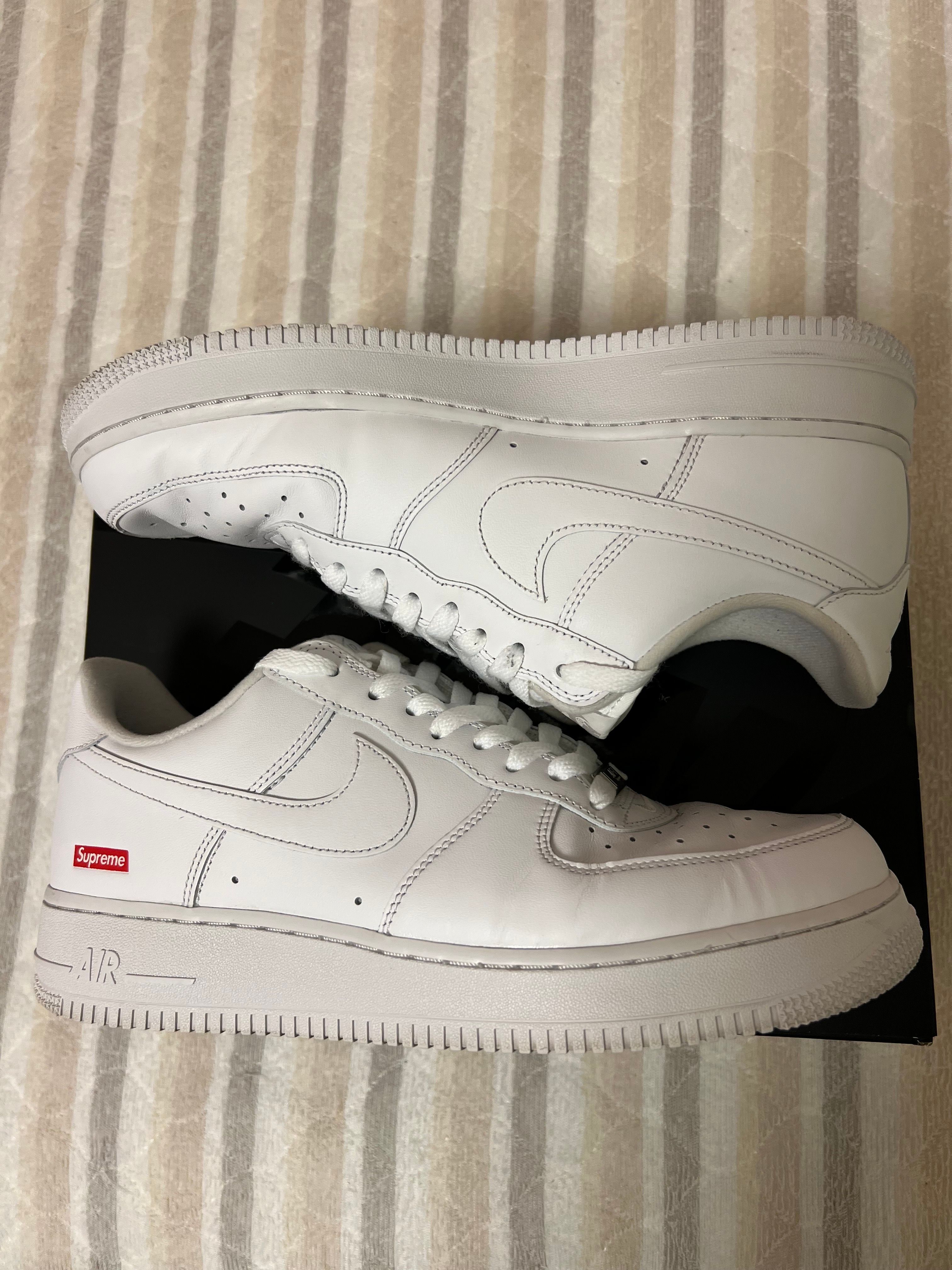 Supreme × Nike Air Force 1 Low "White"