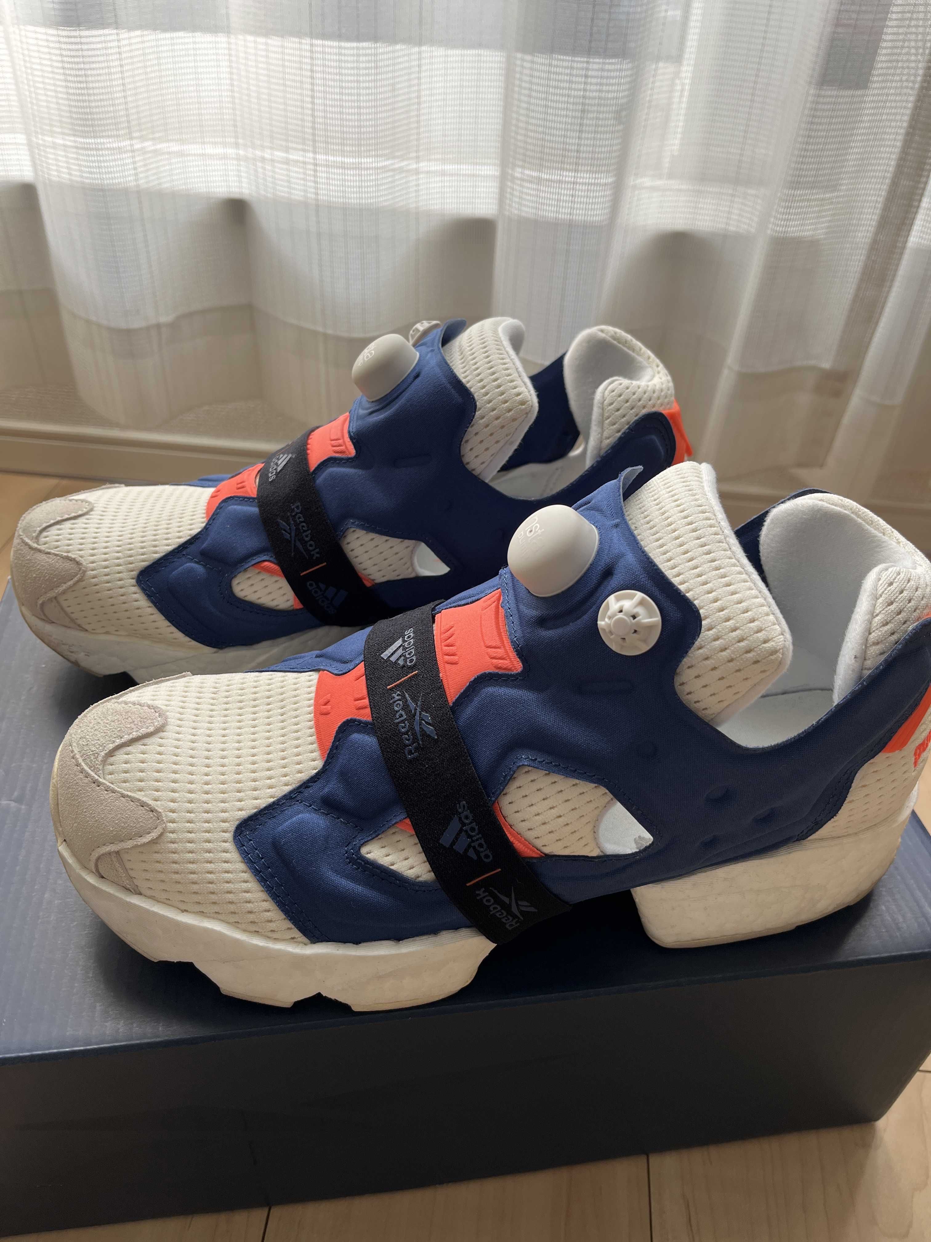 ADIAS×REEBOK CLASSIC INSTAPUMP FURY BOOST WHITE/BLUE