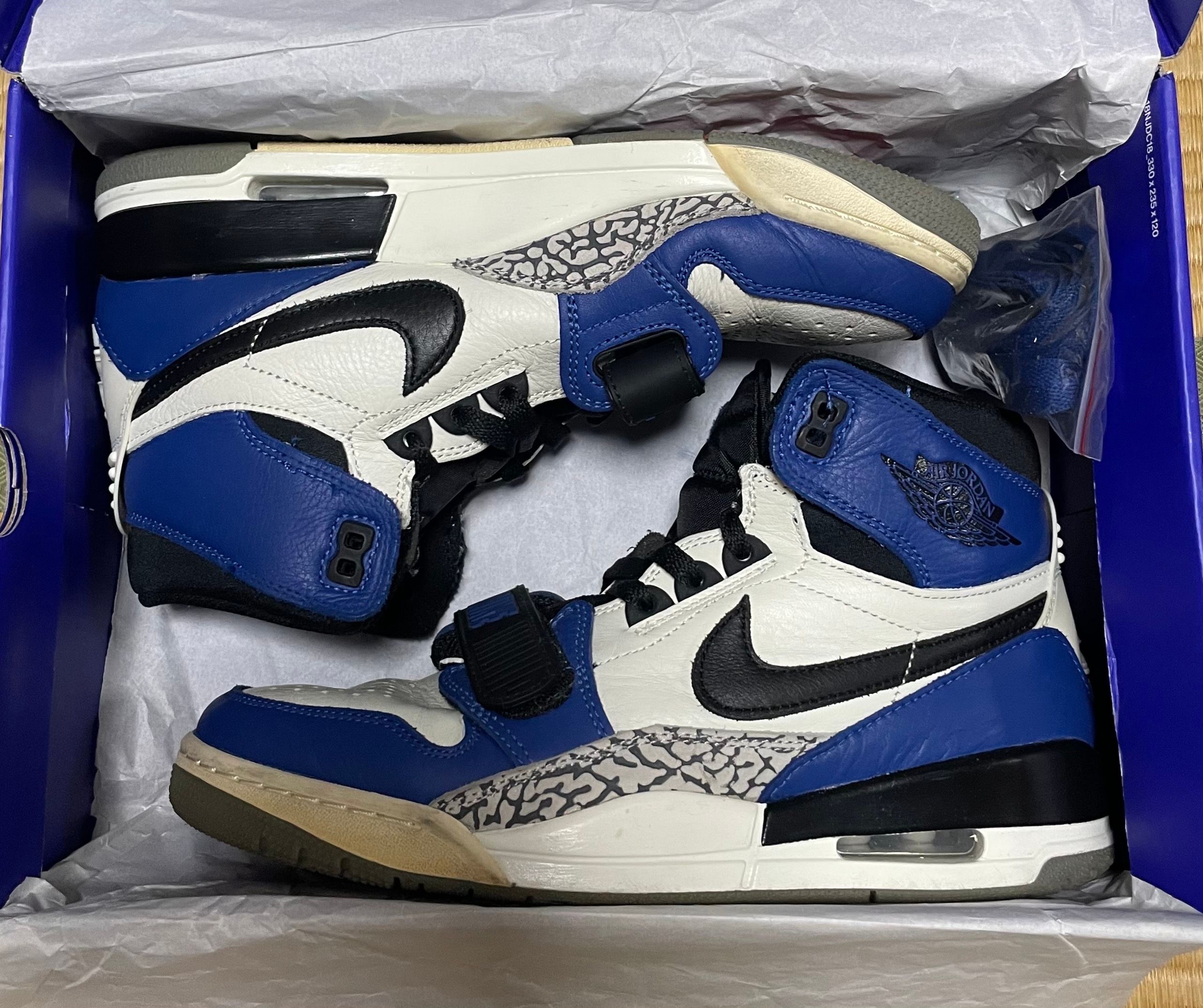 DON C × NIKE JORDAN LEGACY 312 STORM BLUE