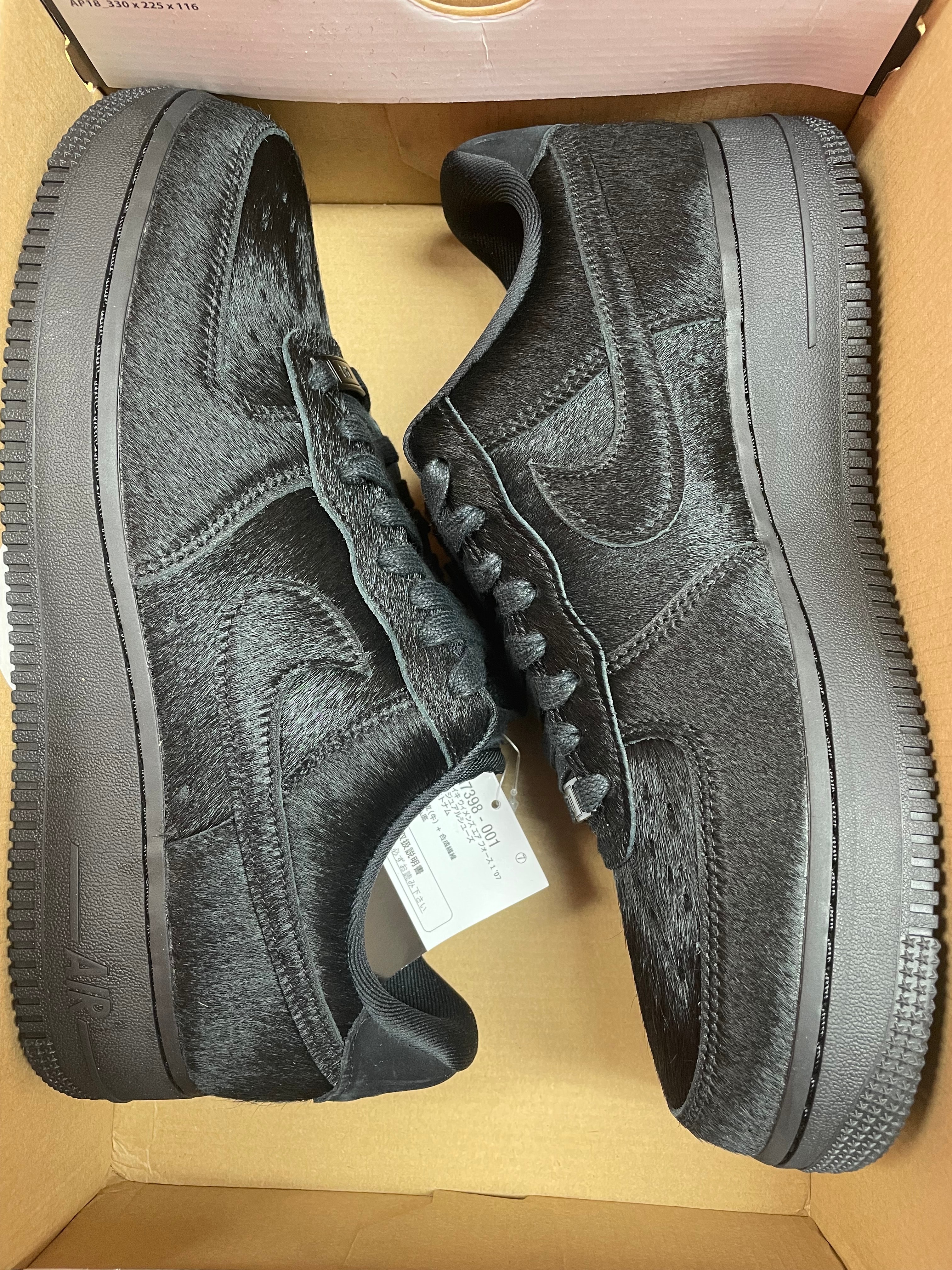 Nike Women's Air Force 1 Low "Pony Hair/Black"