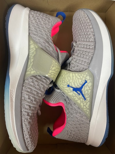Nike Air Jordan Trainer 2 Flyknit "Grey/Racer Blue"