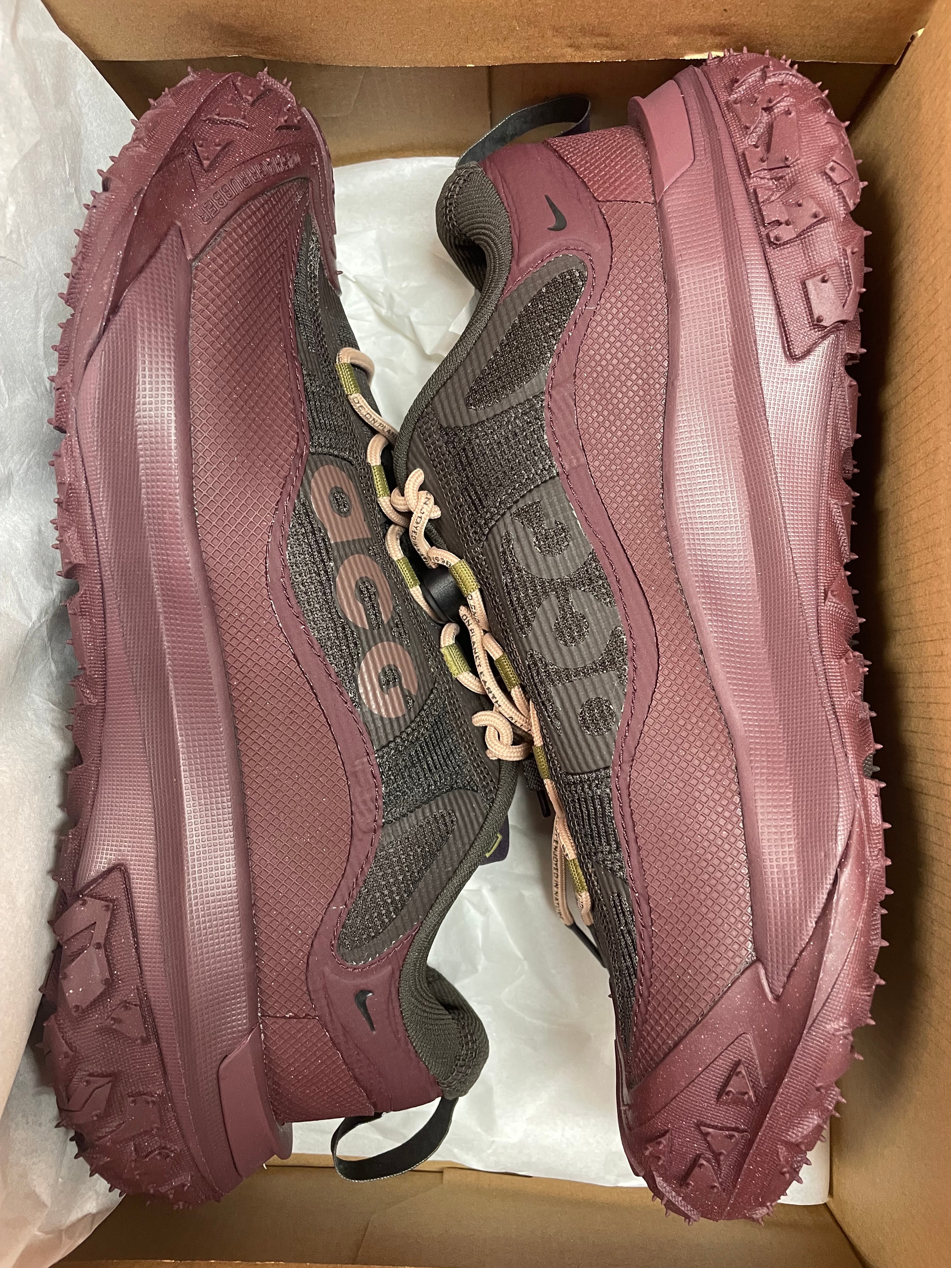 ナイキ ACG マウンテンフライ2 ロー ゴアテックス "バーガンディクラッシュ アンド ベルベットブラウン"