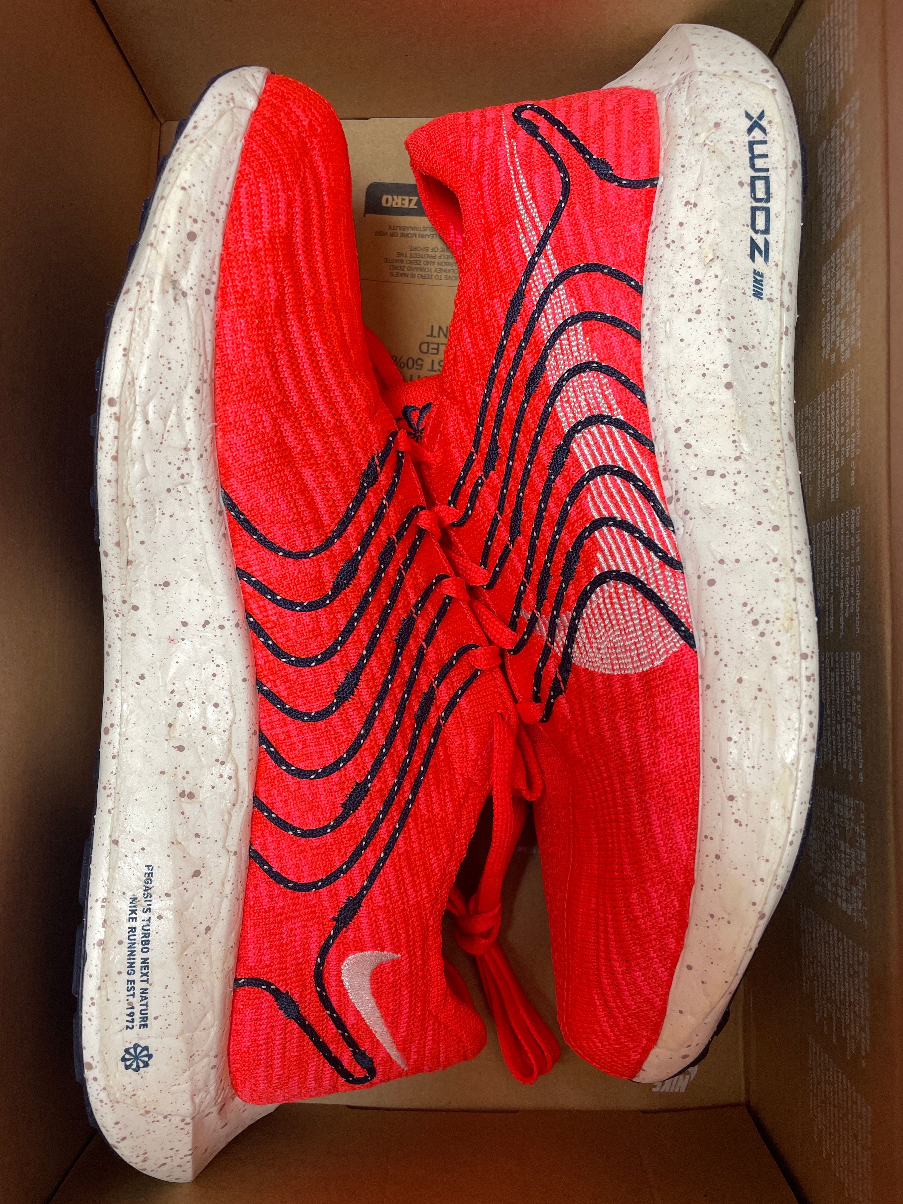 Nike Pegasus Turbo Next Nature "Bright Crimson/White"