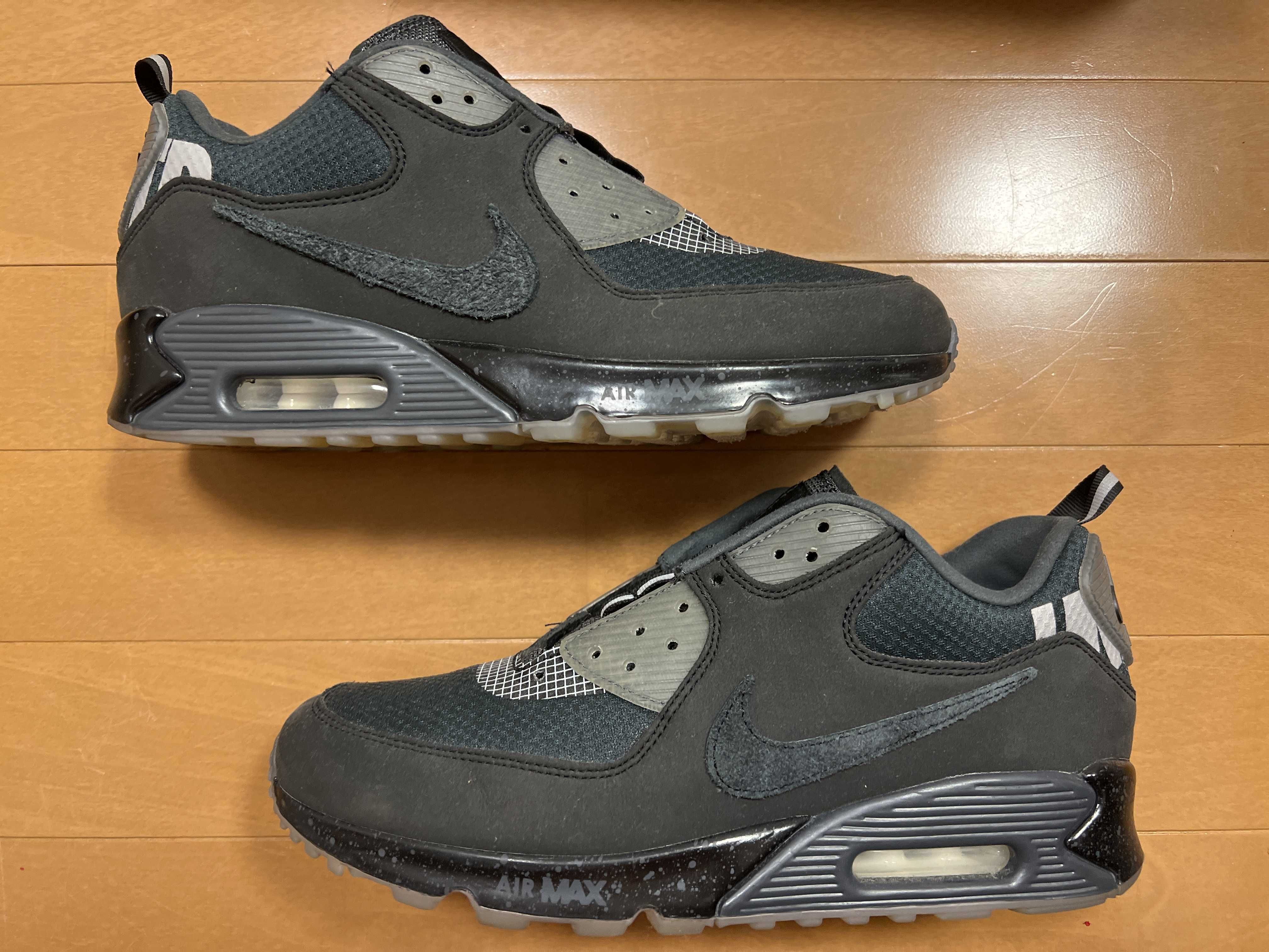 UNDEFEATED × Nike Air Max 90 "Black/Rush Pink"
