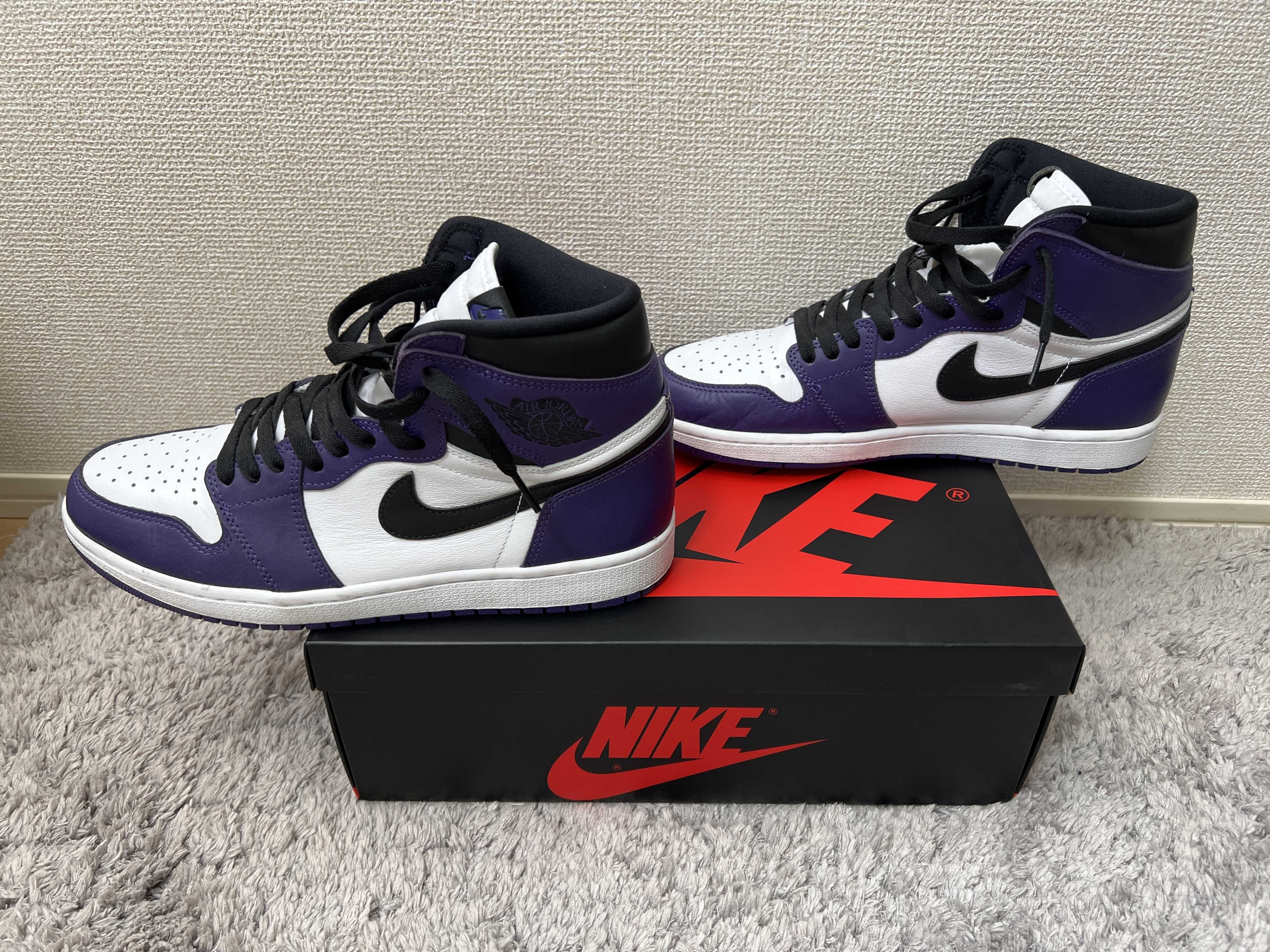 Nike Air Jordan 1 Retro High OG "Court Purple White/Black" (2020)