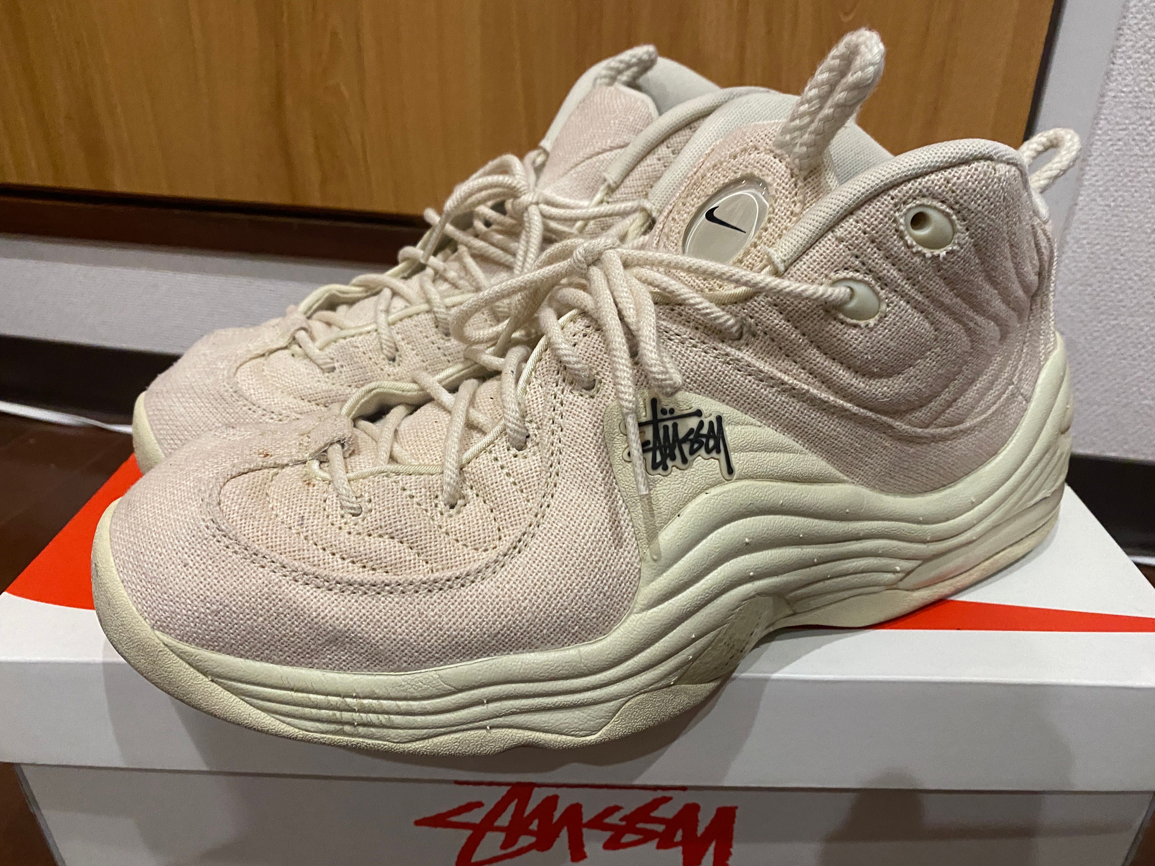 Stussy × Nike Air Penny 2 "Fossil"