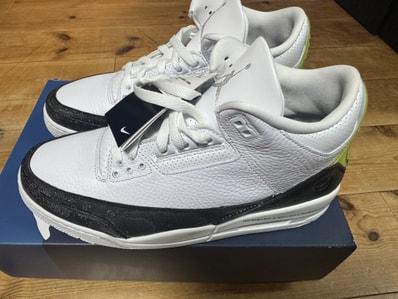Fragment × Nike Air Jordan 3 "White/Black"