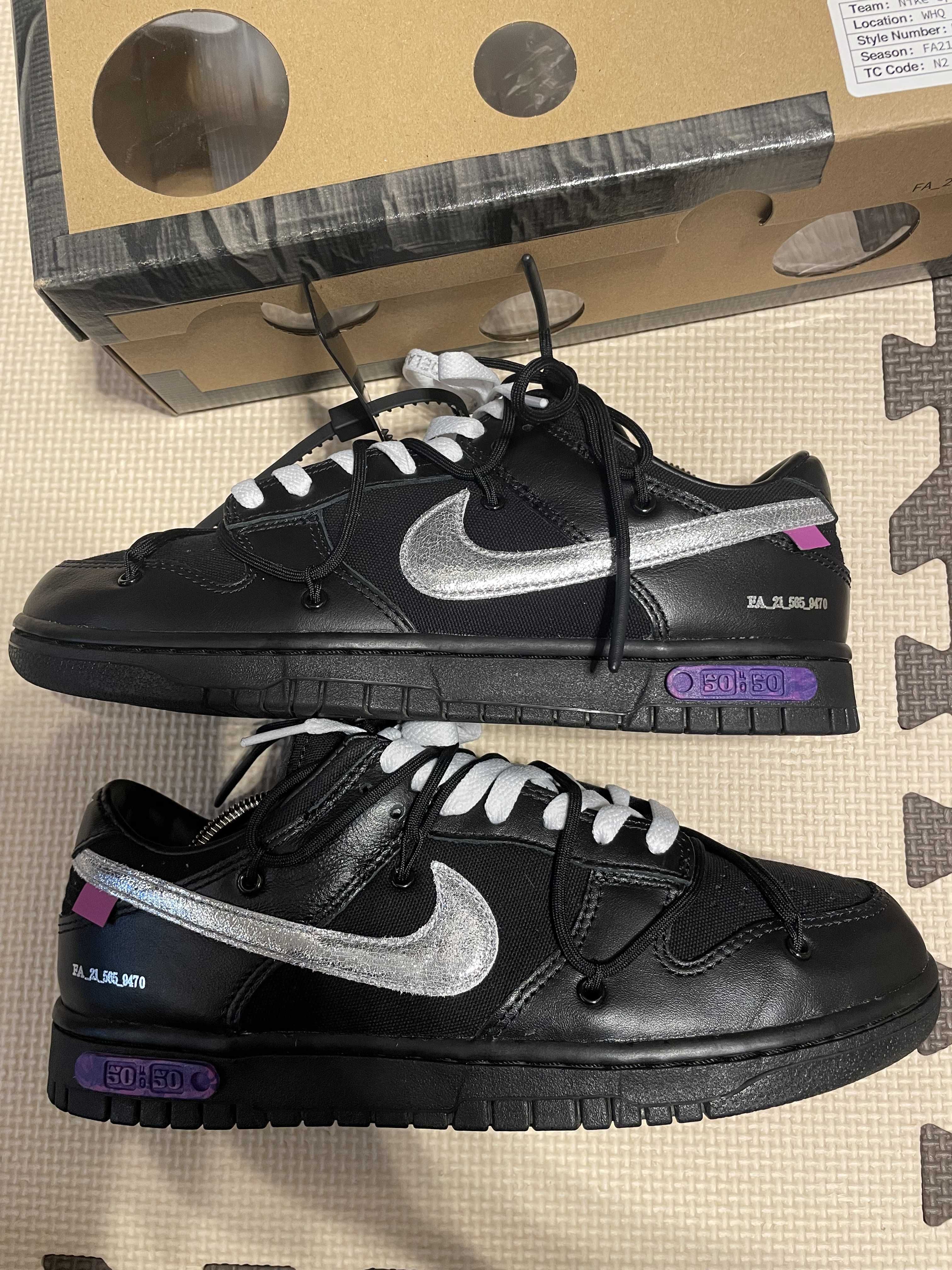 Off-White × Nike Dunk Low 1 of 50 "Lot.50"