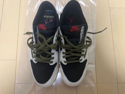 Travis Scott × Nike Women's Air Jordan 1 Low OG "Medium Olive"