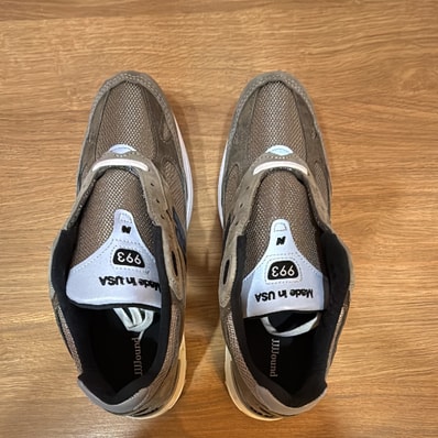 JJJJound × New Balance 993 "Mushroom/White"