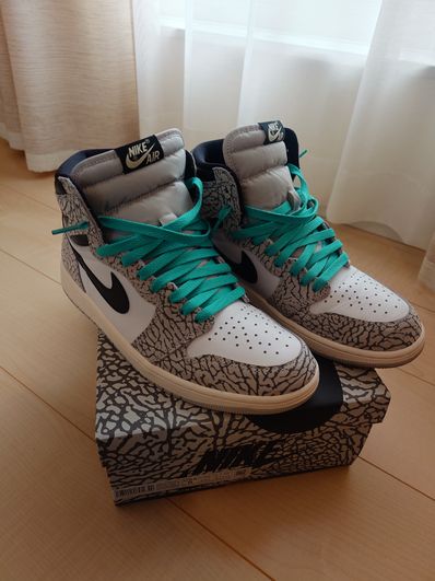 Nike Air Jordan 1 High OG "White Cement/Safari"