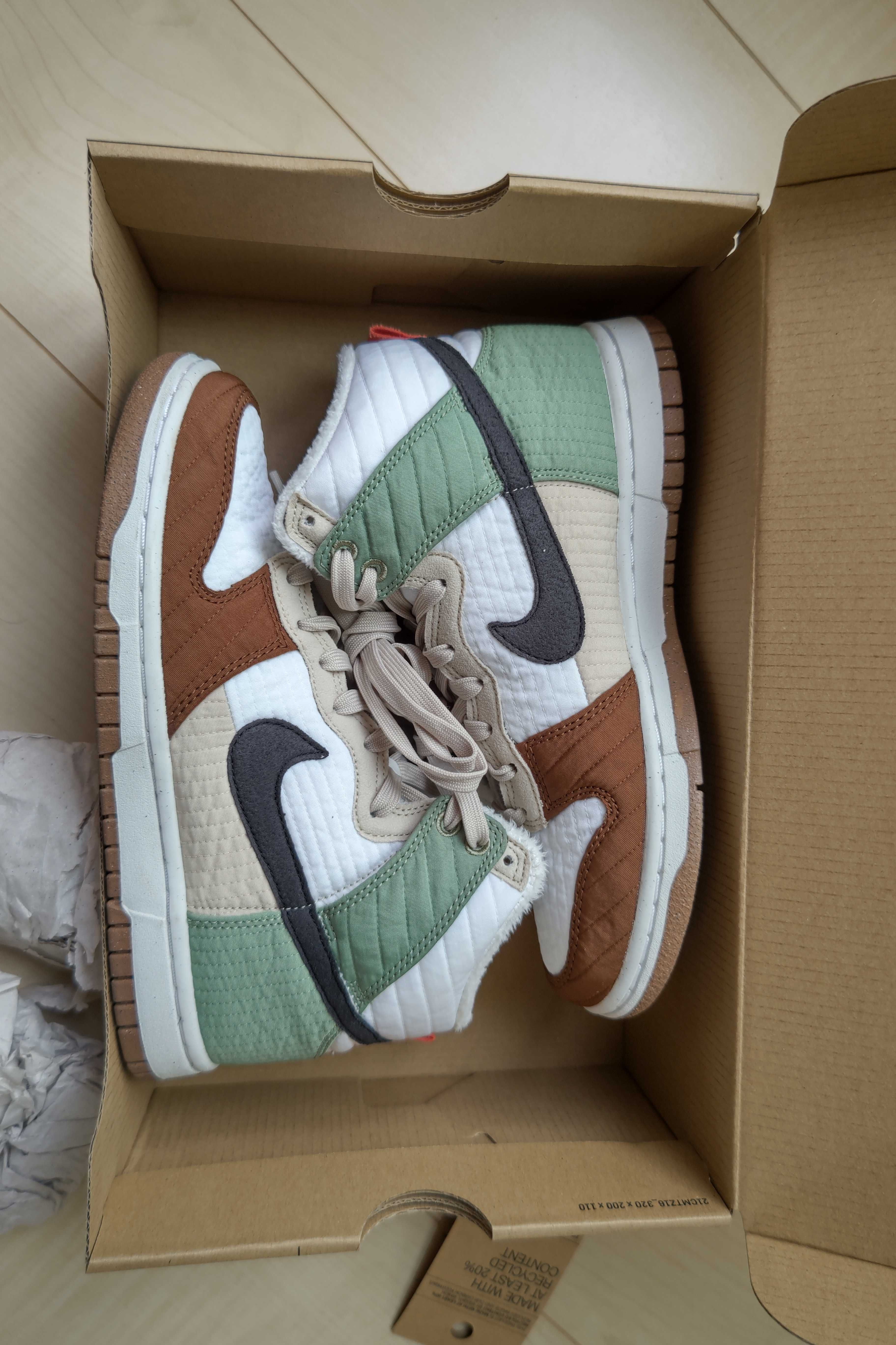 Nike Women's Dunk High LX Toaaty "Oil Green Rattan"