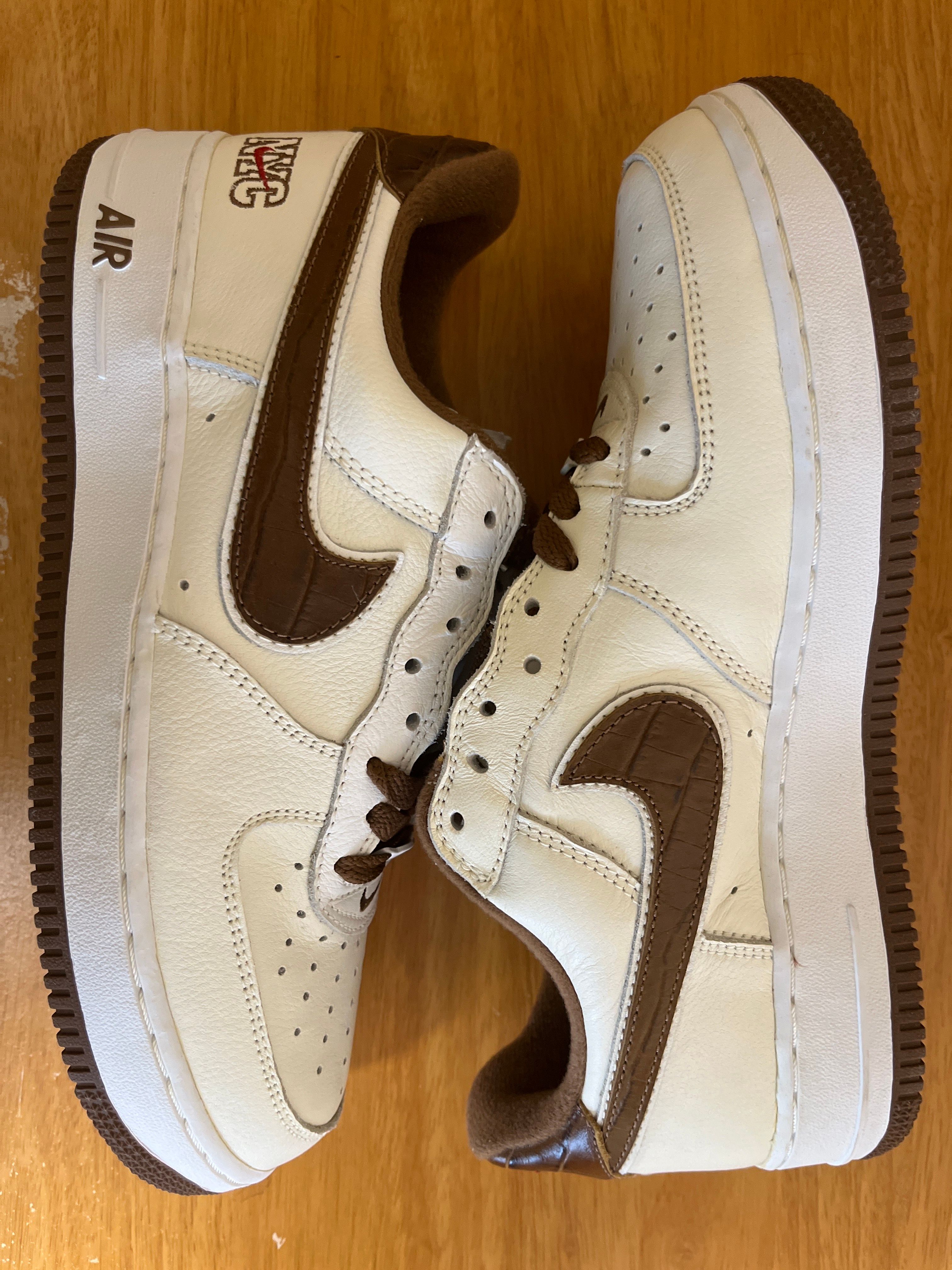 Nike Air Force 1 Low NYC "White/Bison-Varsity Red"