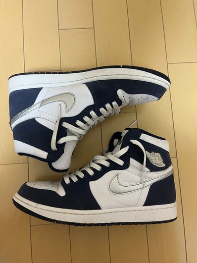 Nike Air Jordan 1 High OG CO.JP "White/Midnight Navy" (2020)(ブリーフケースなし)