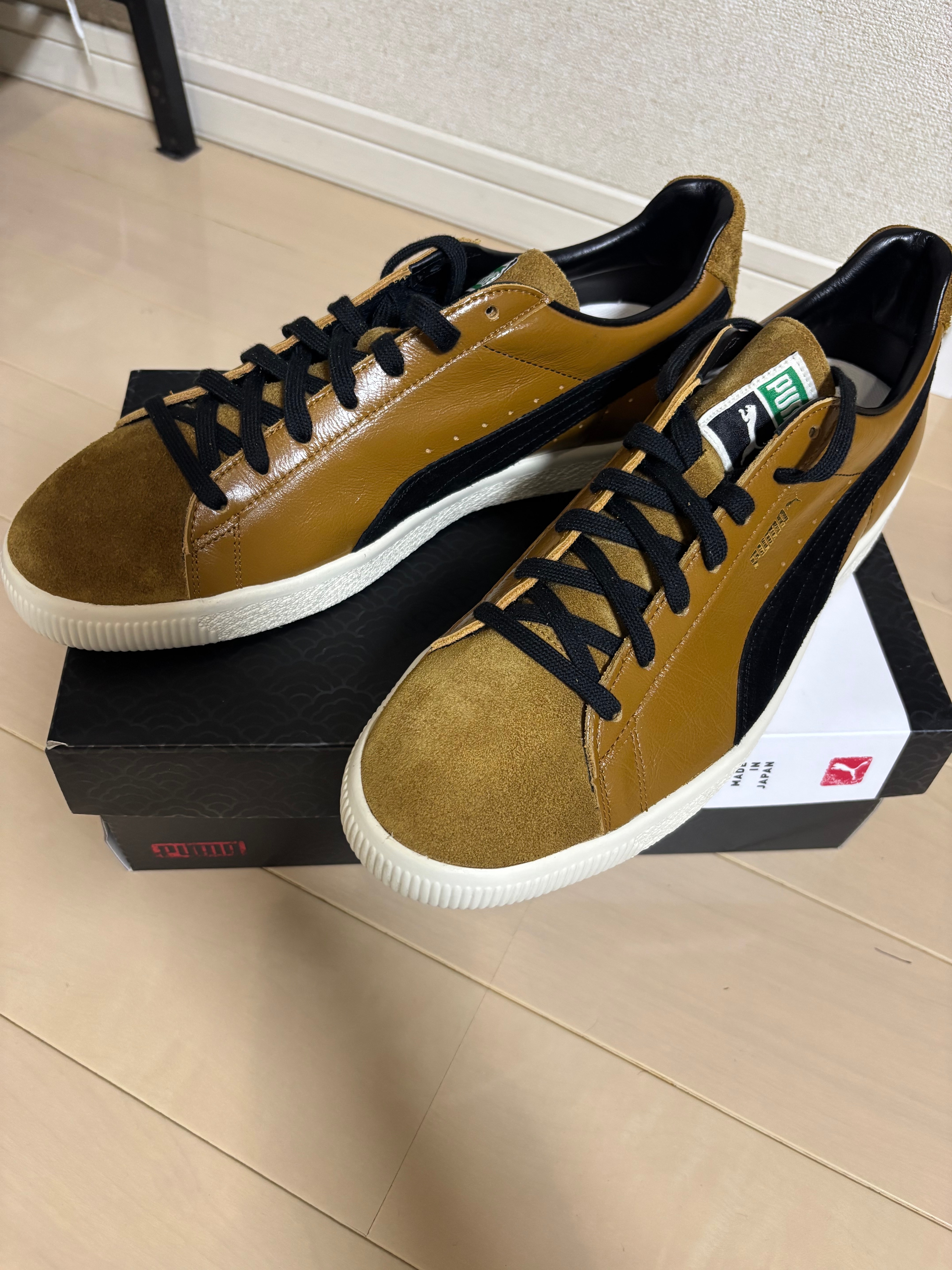 atmos × SOMA × Puma Suede VTG MIJ "Gold Monster"