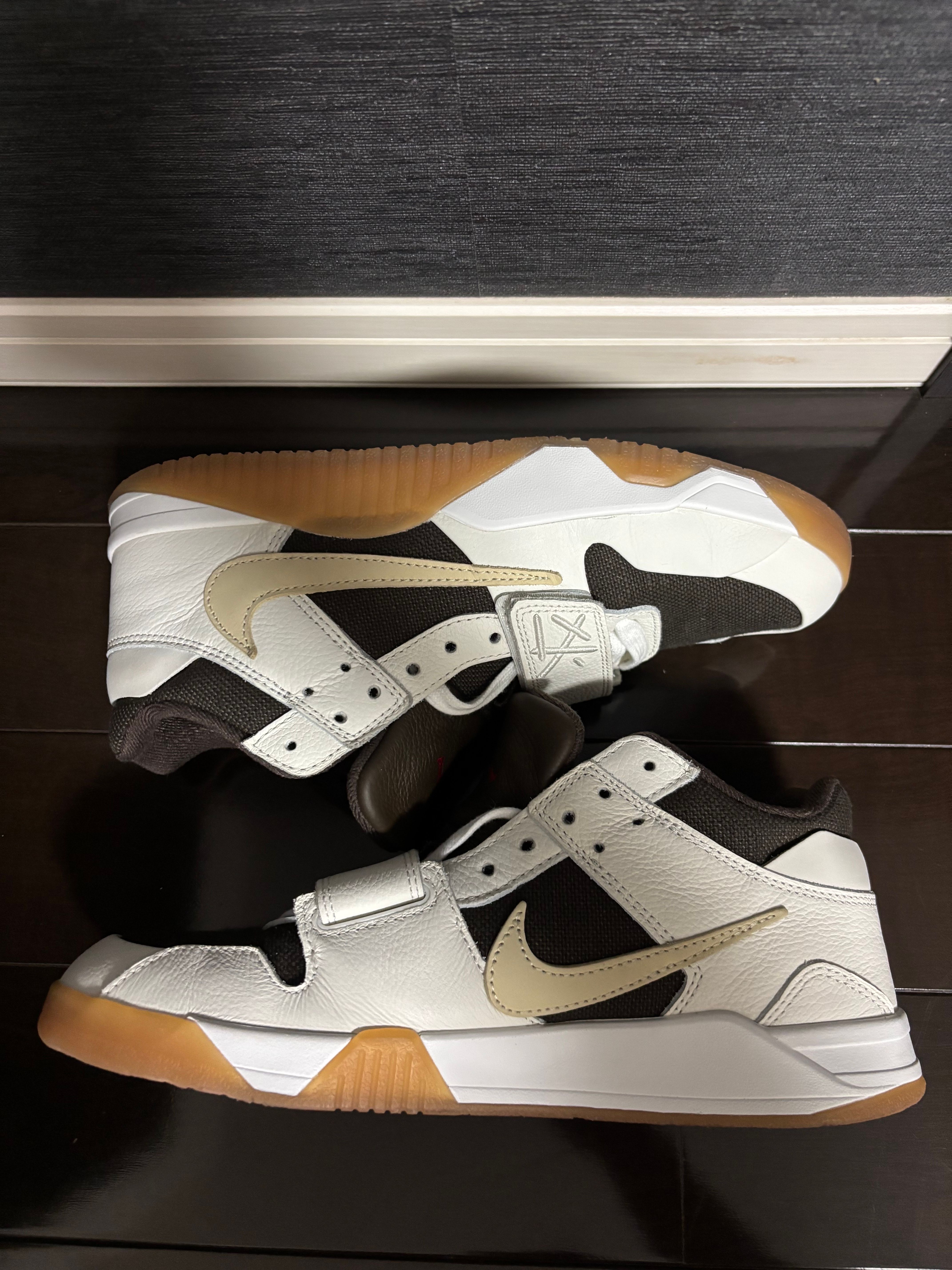 Travis Scott × Nike Jordan Jumpman Jack TR "Sail and Dark Mocha"