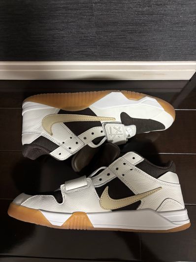 Travis Scott × Nike Jordan Jumpman Jack TR "Sail and Dark Mocha"