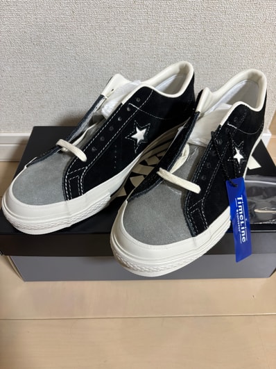 SOMA × Converse One Star J VTG Suede TimeLine "Black/Grey"
