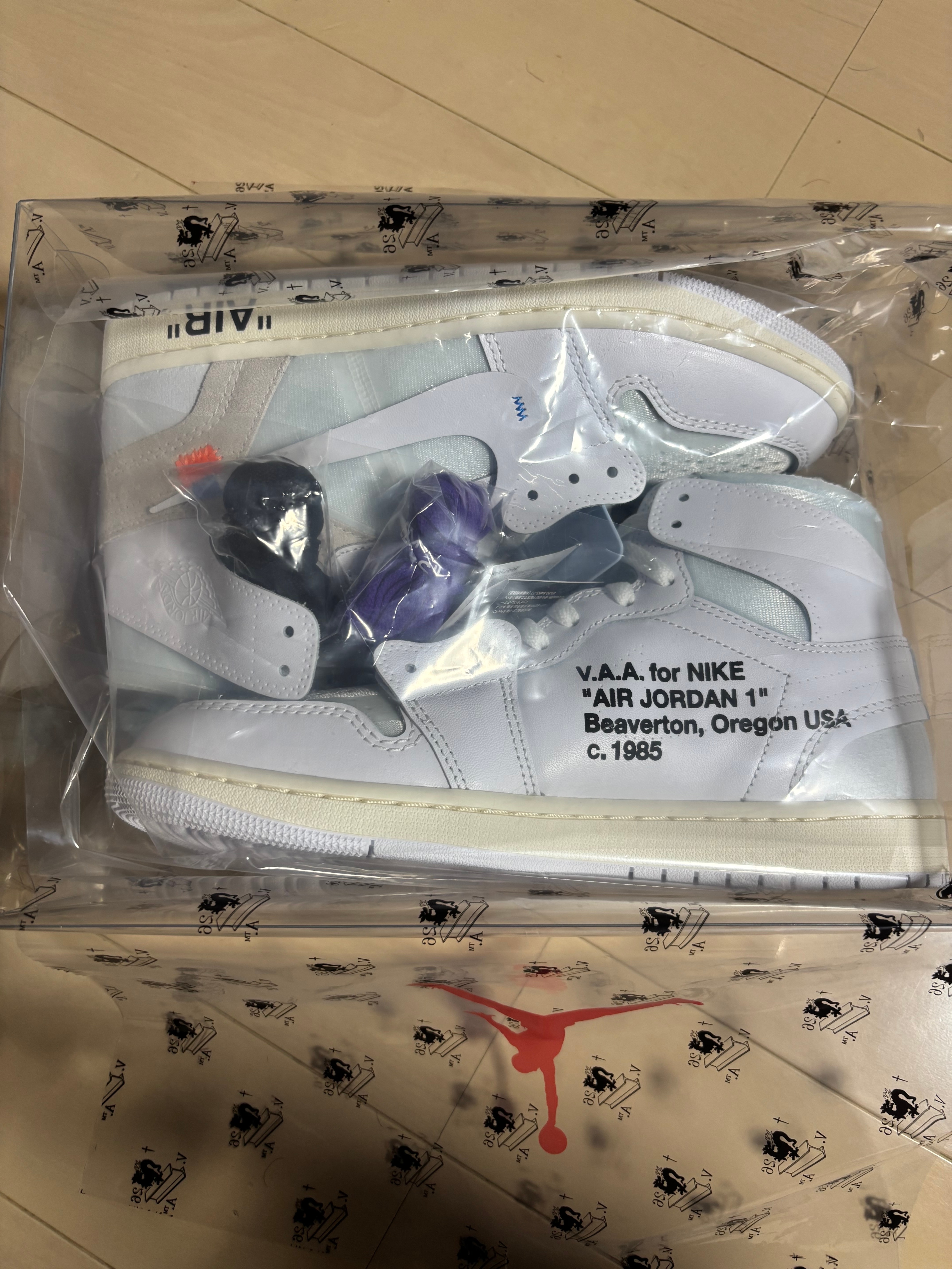 Virgil Abloh Archive (V.A.A.) × Nike Air Jordan 1 Retro High OG "Alaska"