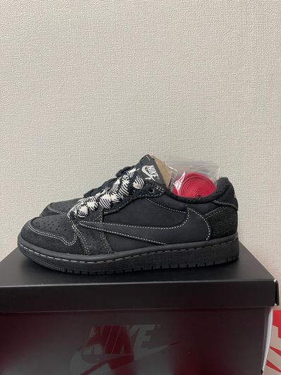 Travis Scott × Nike Air Jordan 1 Low OG SP "Black Phantom"