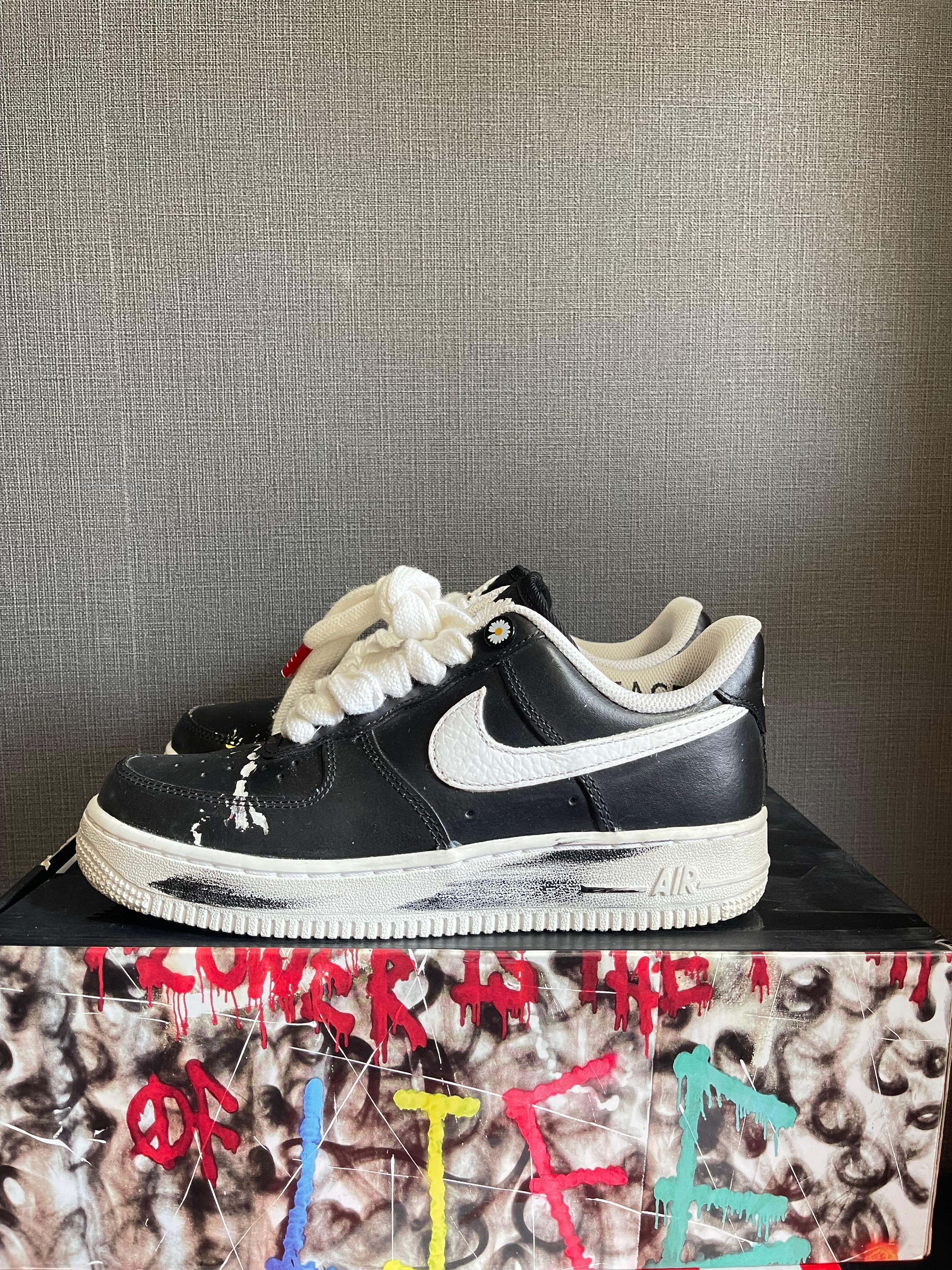 PEACEMINUSONE × Nike Air Force 1 Low Para Noise "Black" / G-DRAGON
