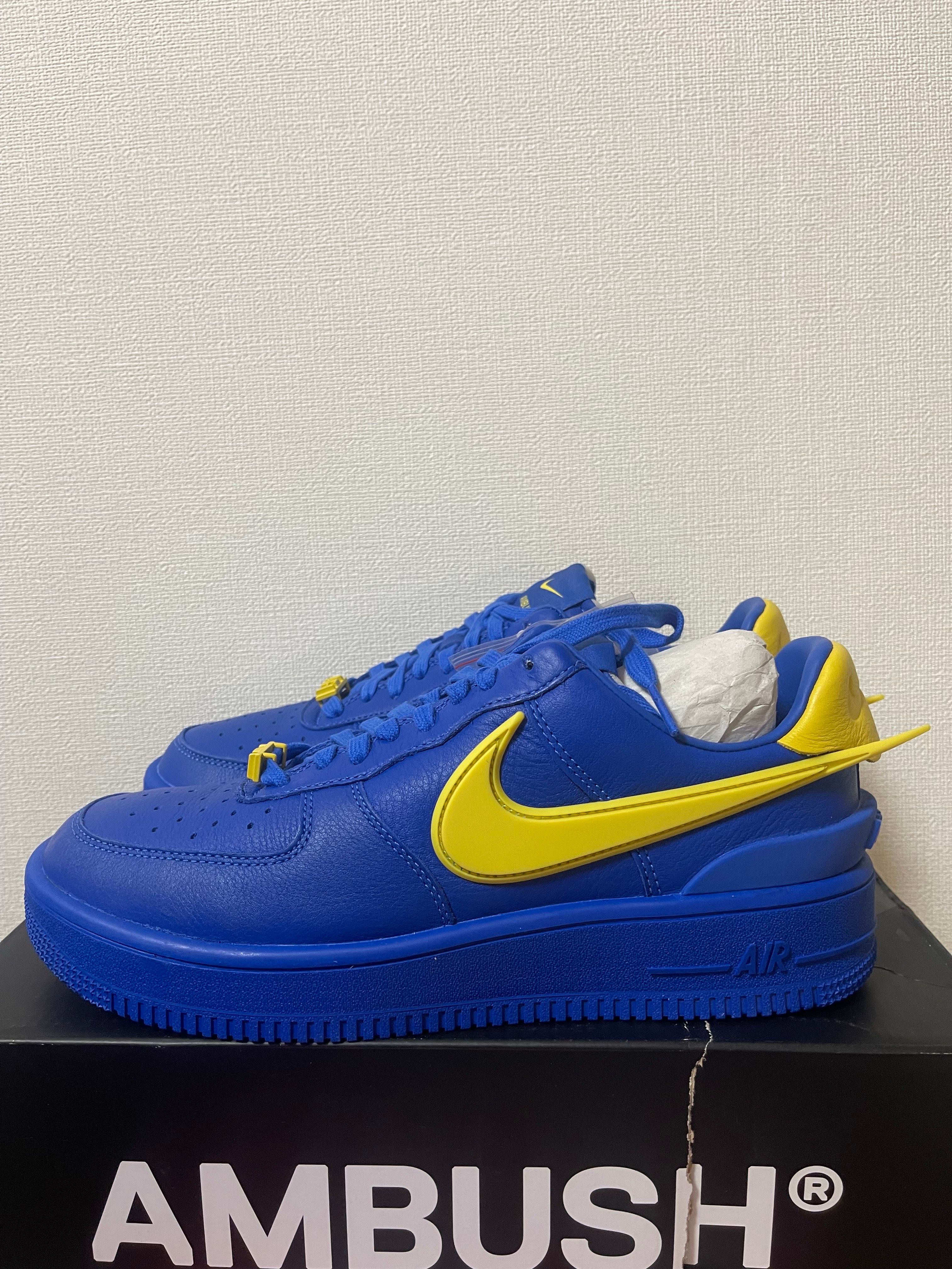 AMBUSH × Nike Air Force 1 Low "Game Royal and Vivid Sulfur"