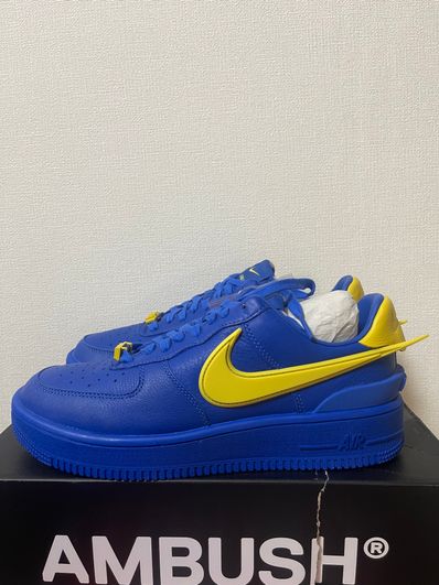 AMBUSH × Nike Air Force 1 Low "Game Royal and Vivid Sulfur"