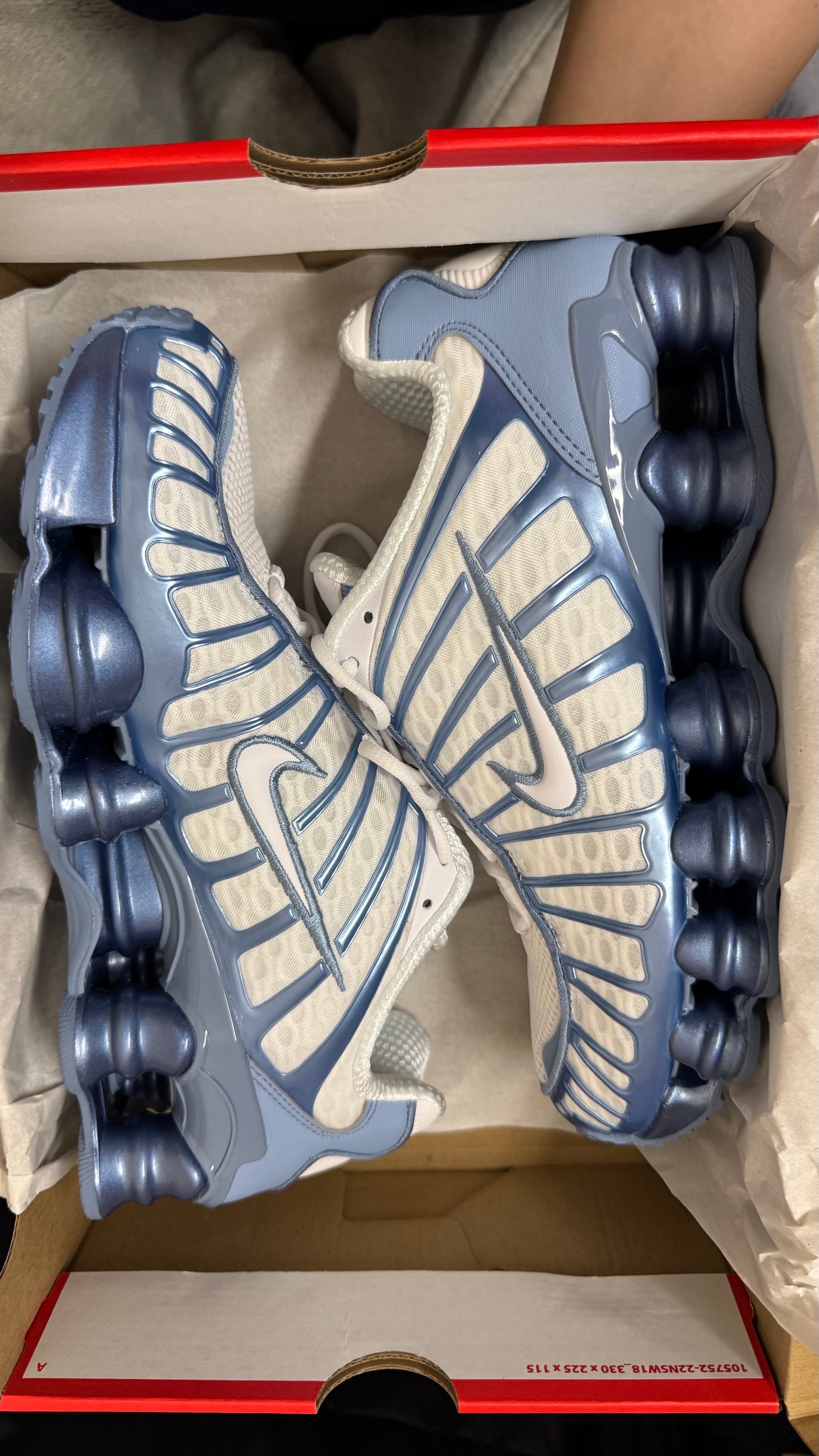 Nike Women's Shox TL "White/Work Blue"