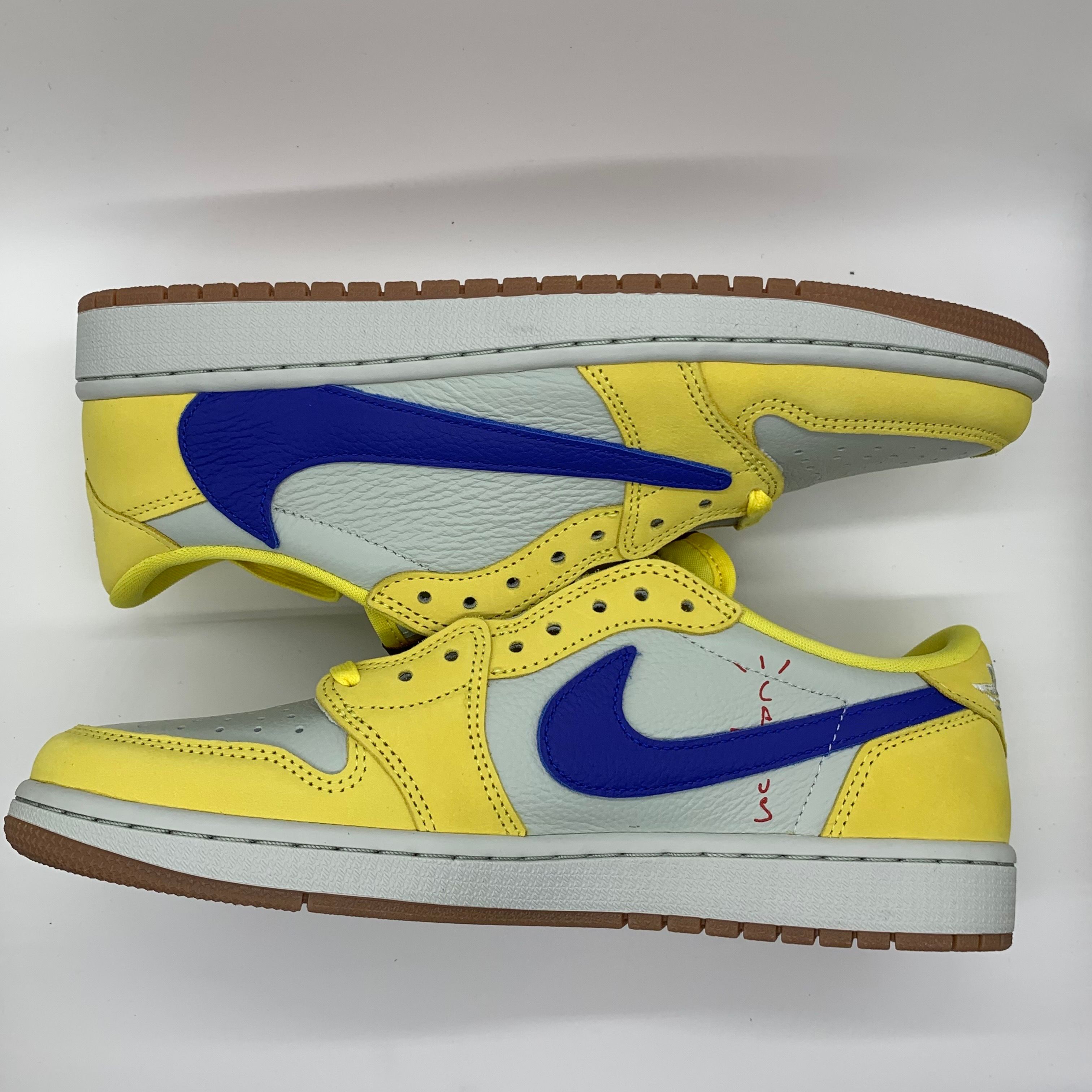 Travis Scott × Nike Women's Air Jordan 1 Retro Low OG "Canary"