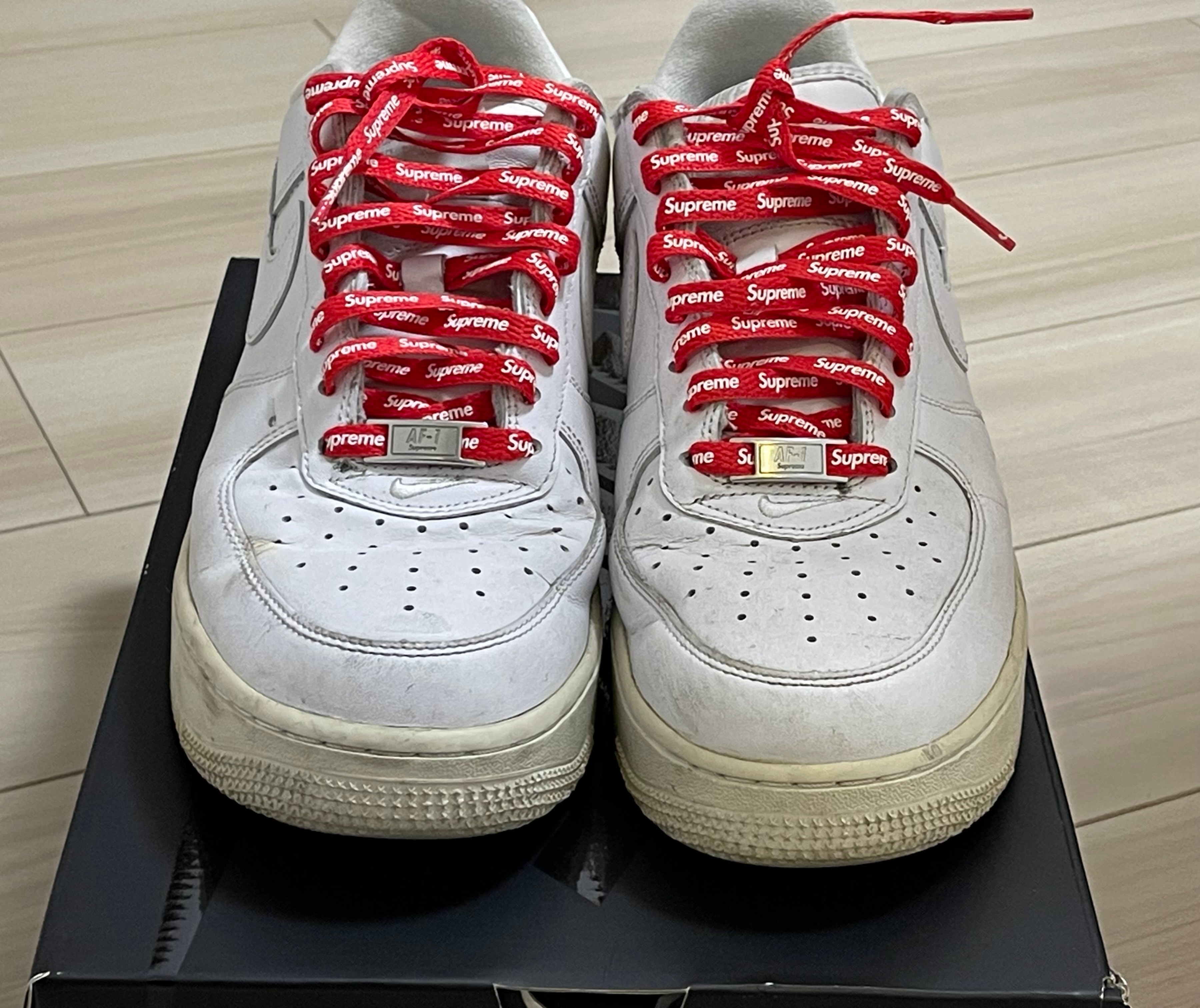 Supreme × Nike Air Force 1 Low "White"