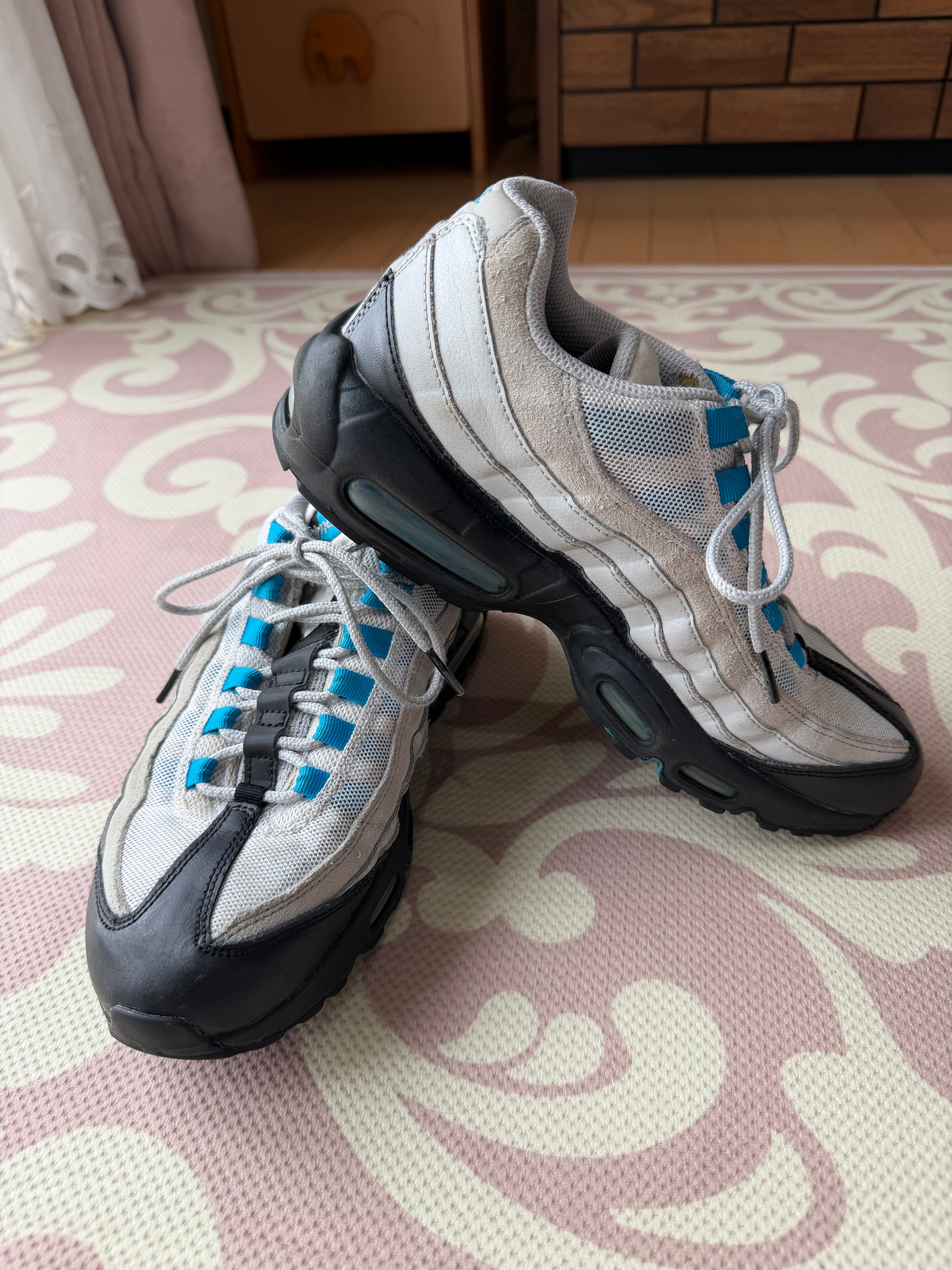 Nike Air Max 95 OG Big Bubble "Cool Grey/Blue Spark"