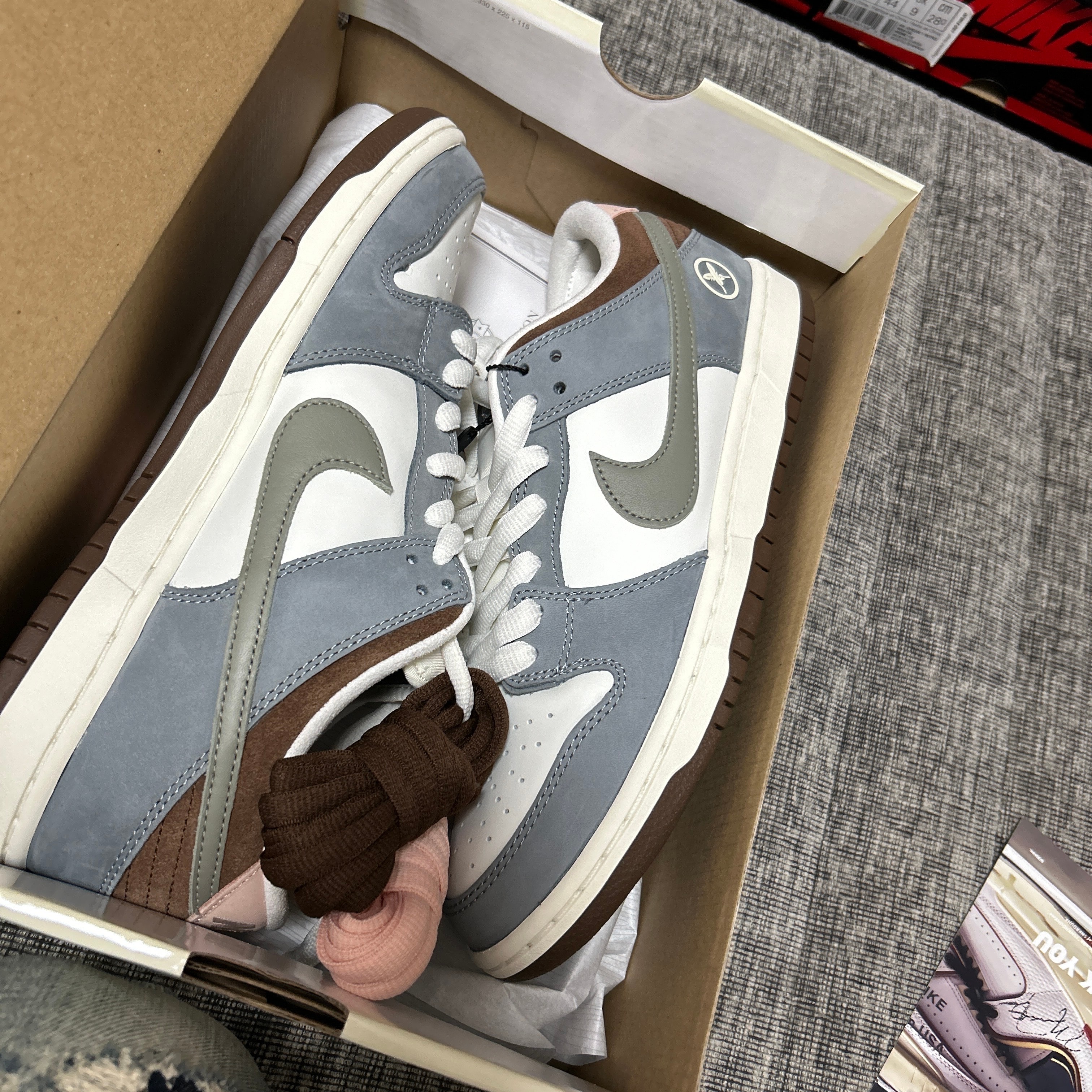 堀米 雄斗(Yuto Horigome) × Nike SB Dunk Low Pro QS "Wolf Grey"