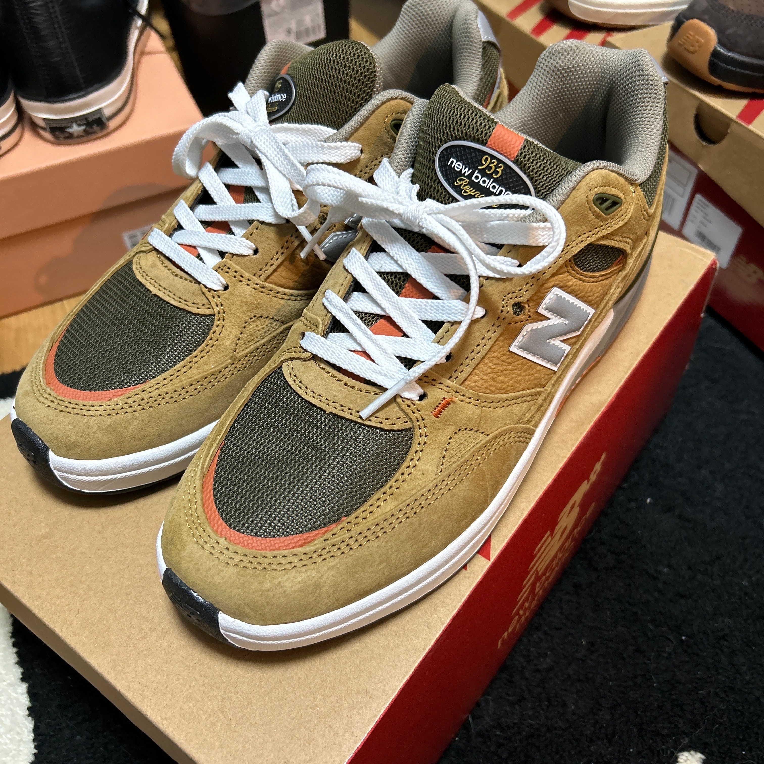 New Balance Numeric Andrew Reynolds 933 "Wheat"