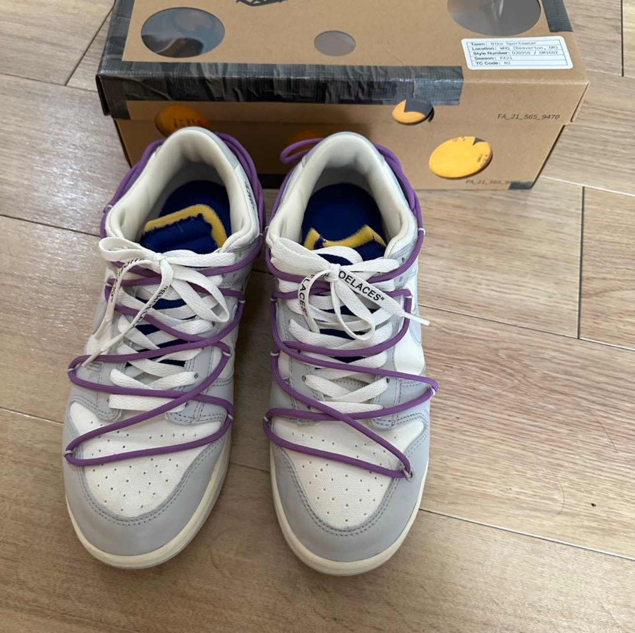 Off-White × Nike Dunk Low 1 of 50 "Lot.48"