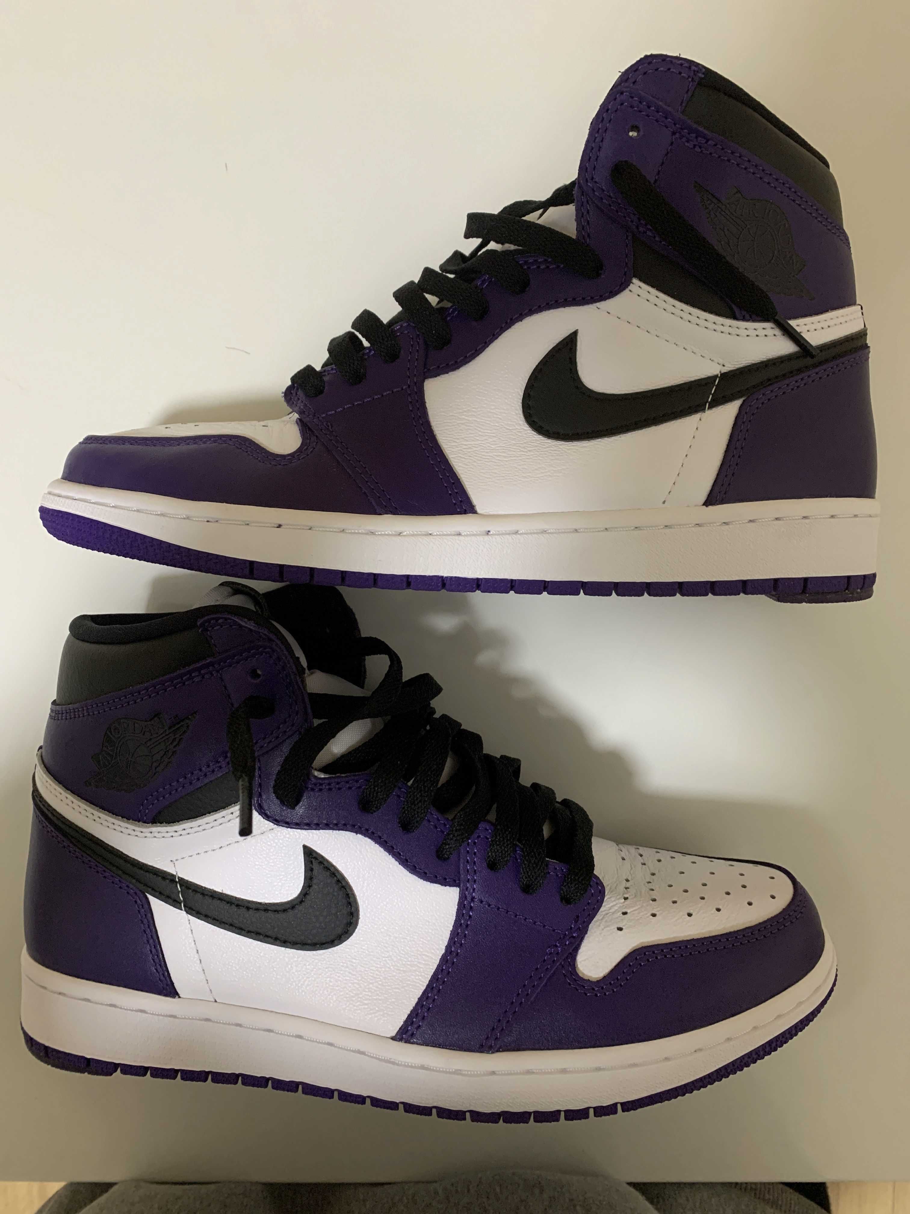 Nike Air Jordan 1 Retro High OG "Court Purple White/Black" (2020)   
