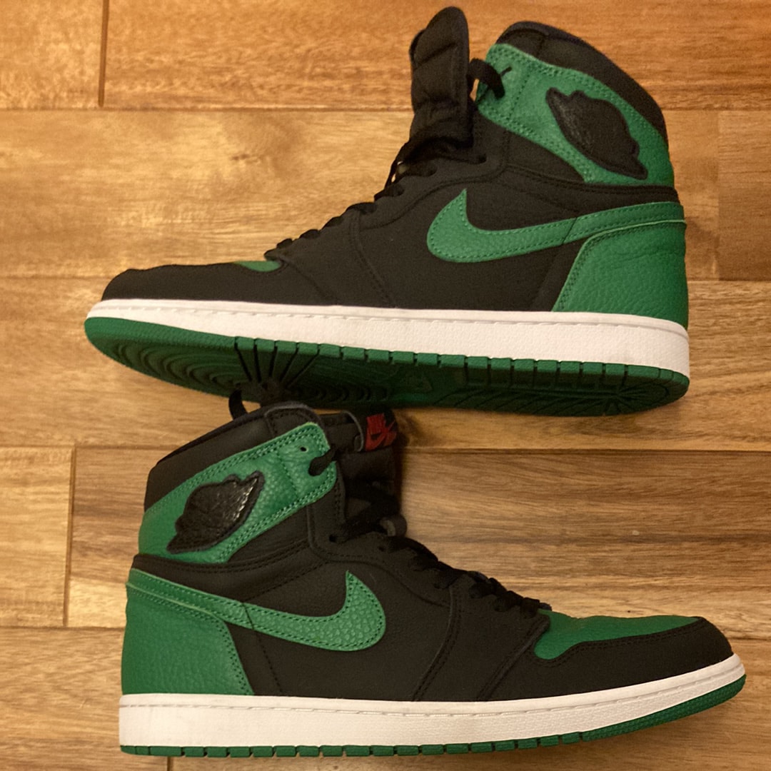Nike Air Jordan 1 Retro High OG "Black/Pine Green" (2020)