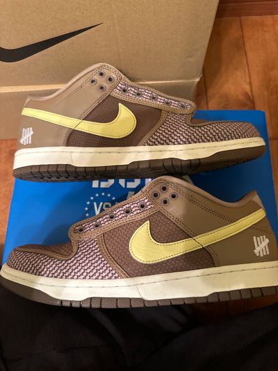 UNDEFEATED × Nike Dunk Low SP "Canteen/Lemon Frost/Palomino"