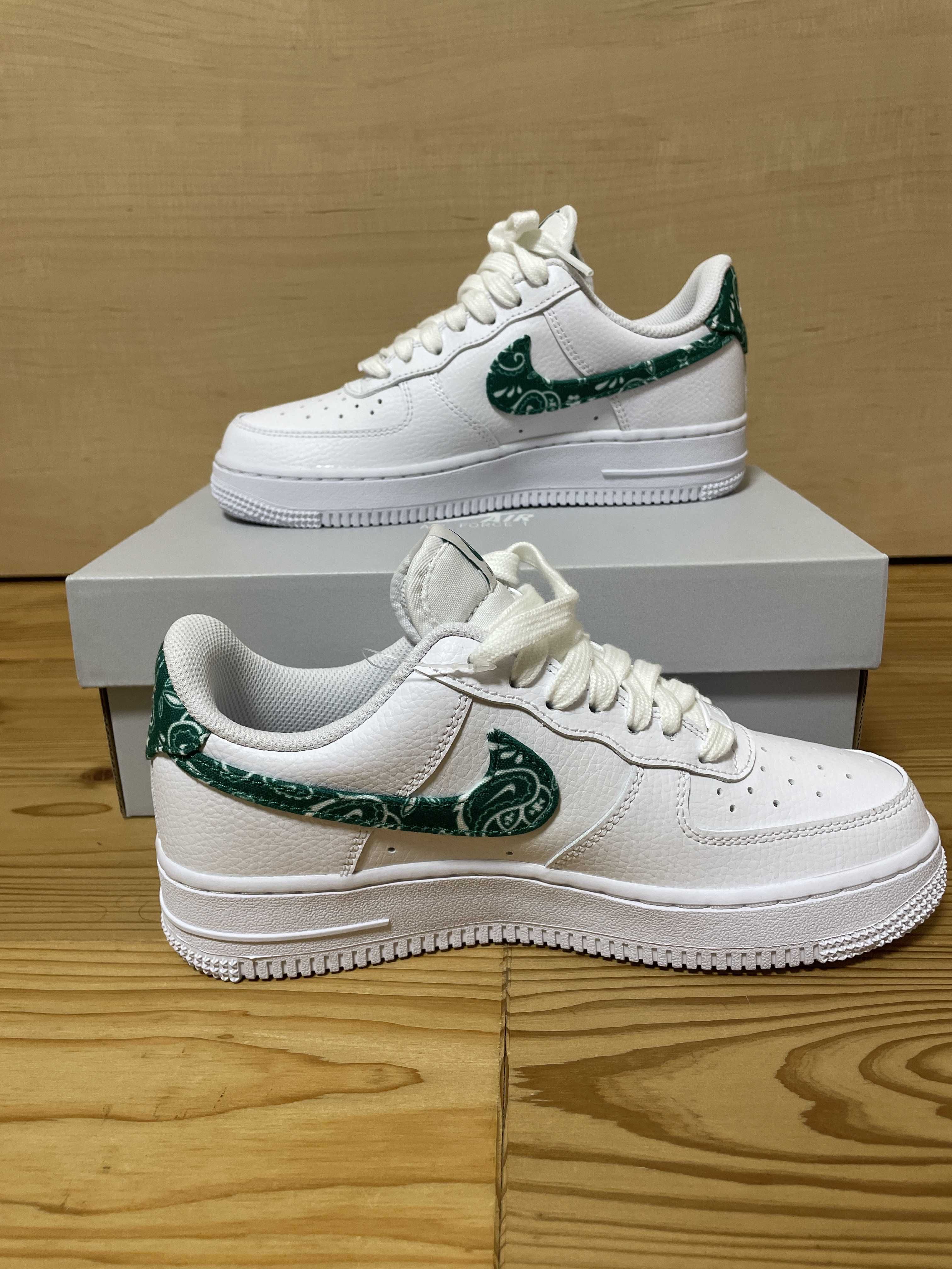 Nike Women's Air Force 1 Low '07 Essential "Green Paisley"