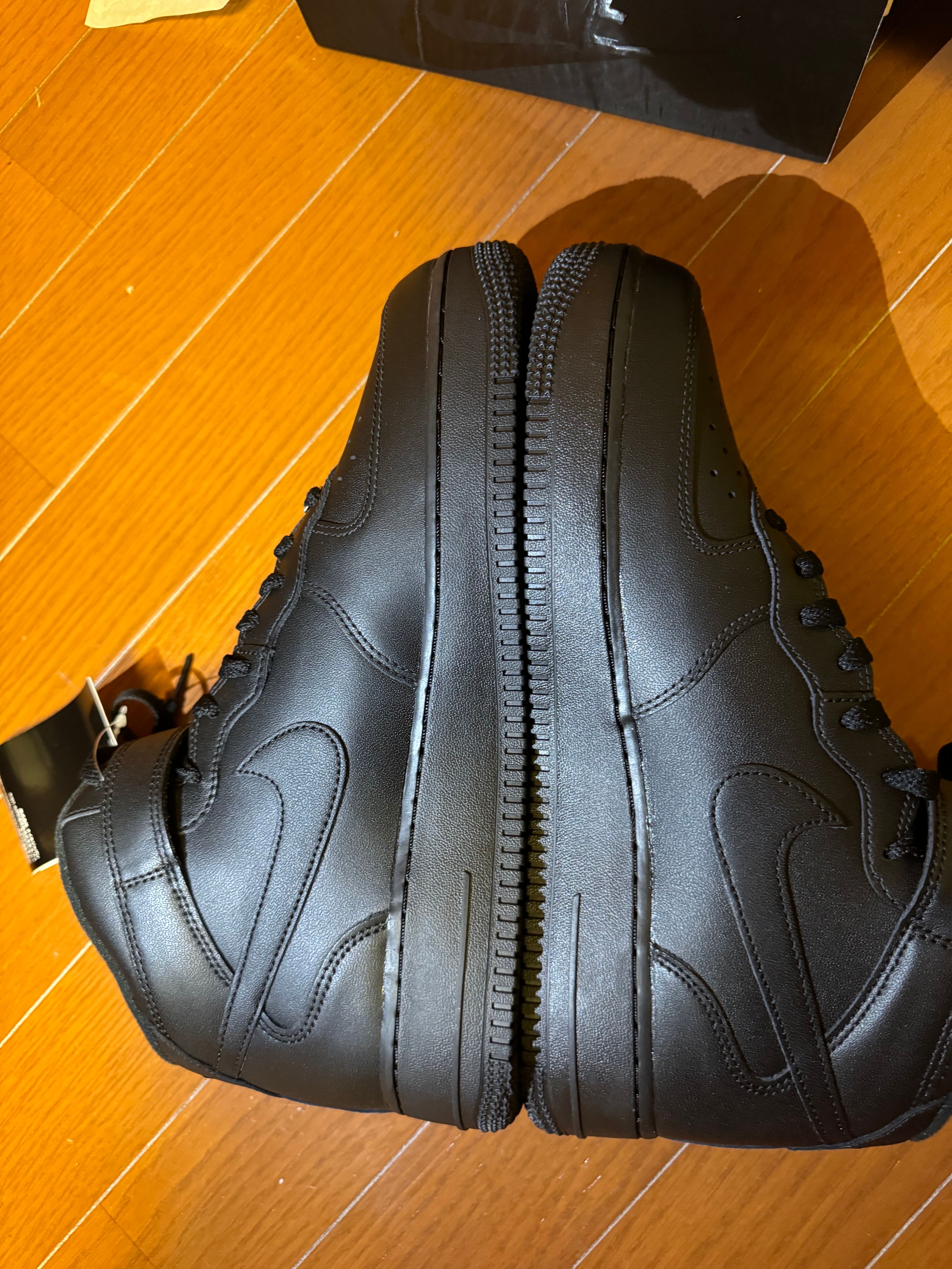 Supreme × Nike Air Force 1 Mid "Black" FW24