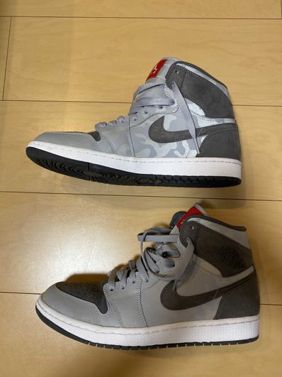 Nike Air Jordan 1 Retro High "Camo 3M Wolf Grey"