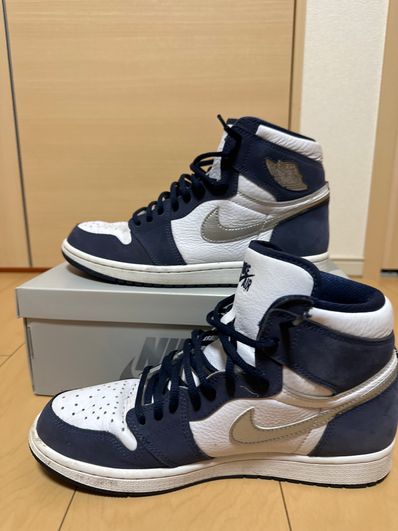 Nike Air Jordan 1 High OG CO.JP "White/Midnight Navy" (2020)(ブリーフケースなし)