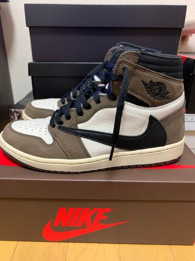 Travis Scott × Nike Air Jordan 1 Retro High OG TS SP "Sail/Dark Mocha"
