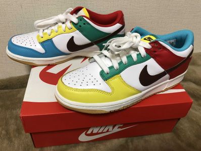 NIKE GS DUNK LOW SE "FREE 99" "LIGHT CHOCOLATE/ROMA GREEN"