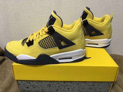 NIKE GS AIR JORDAN 4 "TOUR YELLOW"