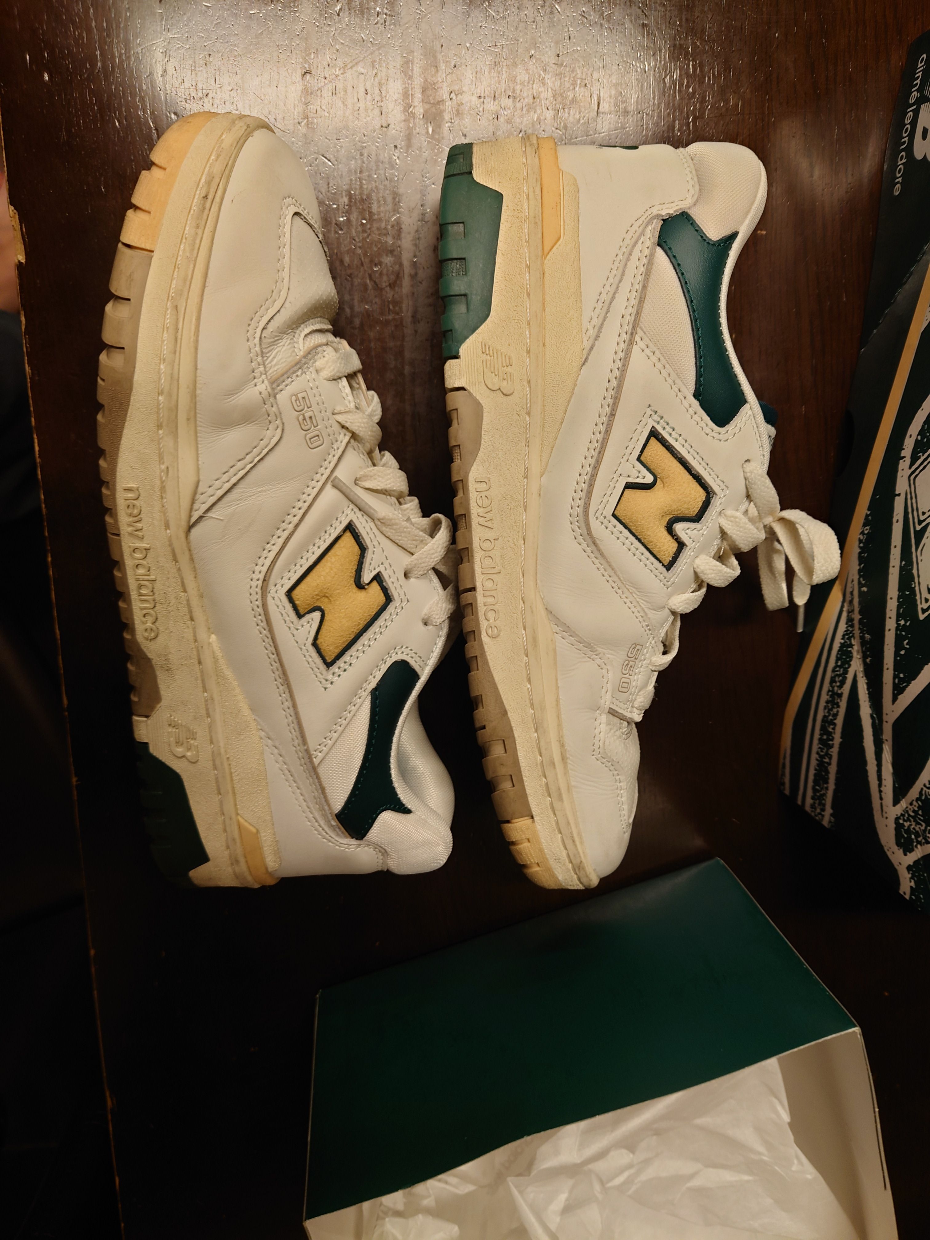 Aime Leon Dore × New Balance 550 "Yellow"
